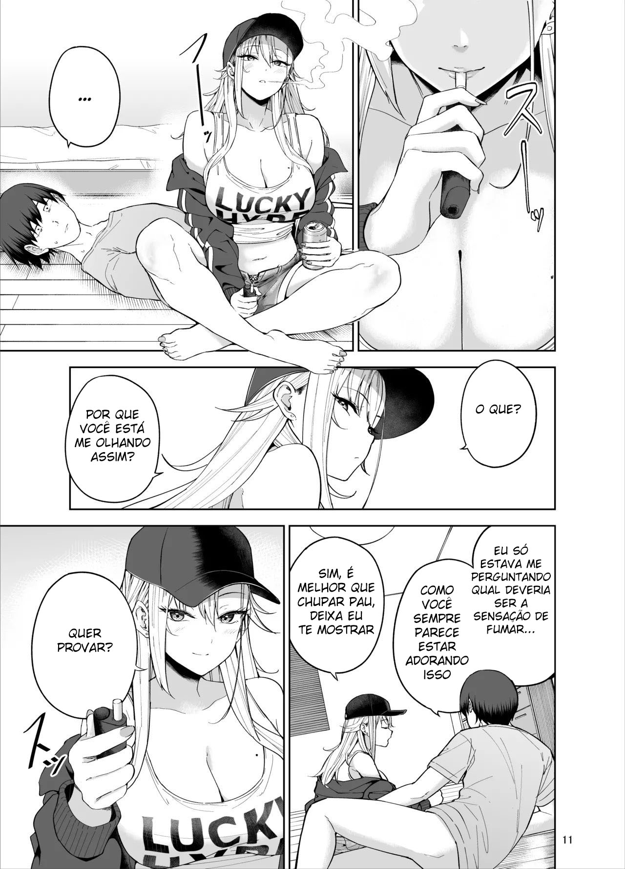 Sendo Agiota de uma Garota Gyaru Folgada em Troca de Favores — página 12