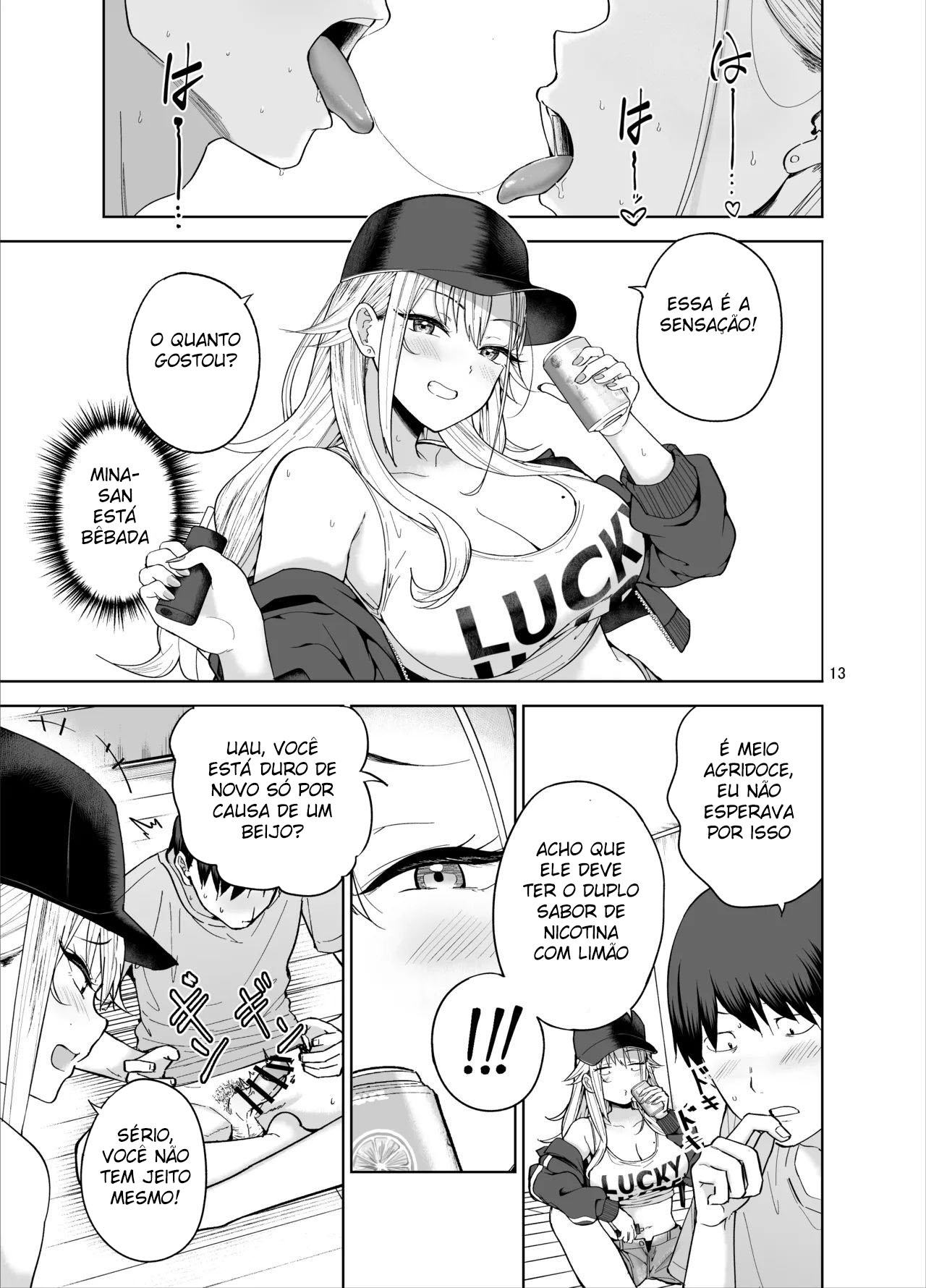 Sendo Agiota de uma Garota Gyaru Folgada em Troca de Favores — página 14