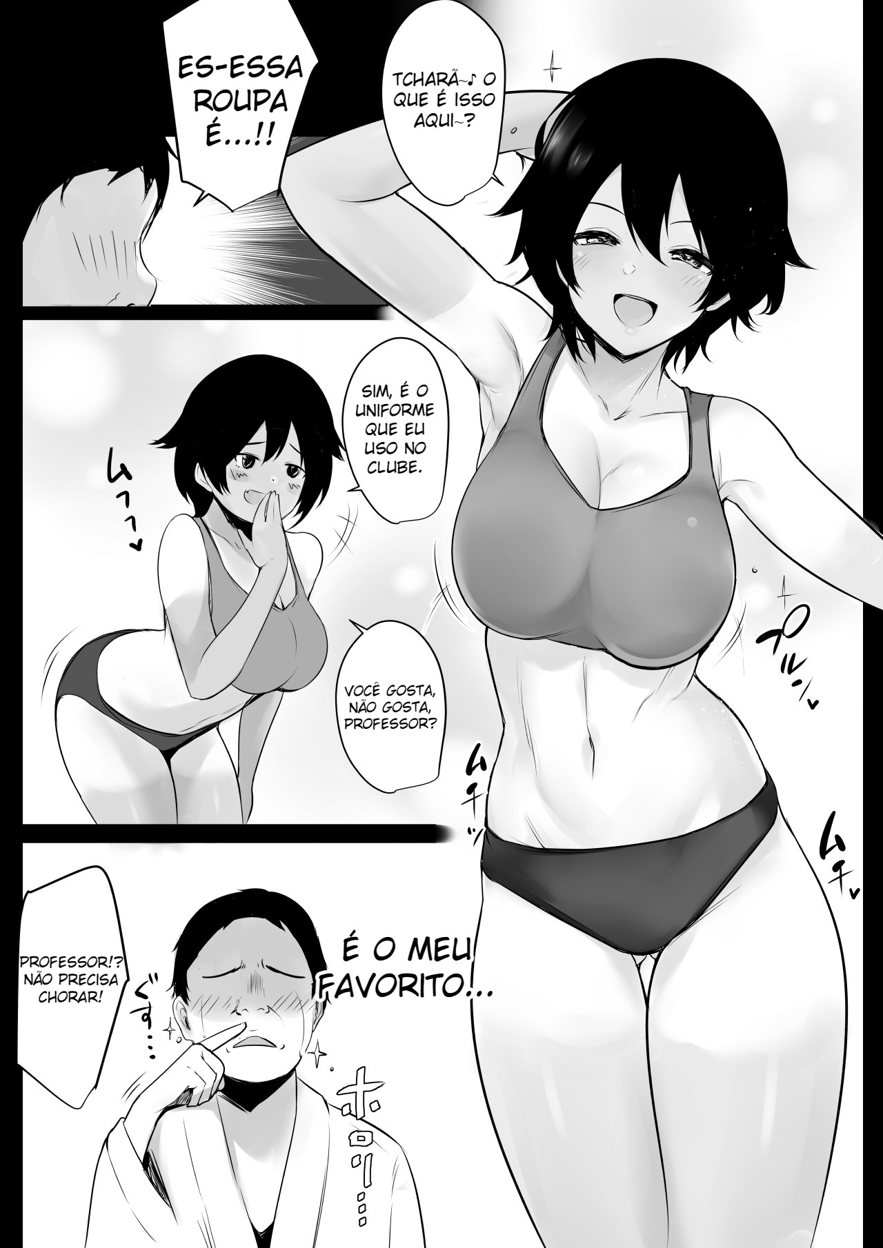 Um Coroa Que Satisfaz os Desejos Sexuais de Uma Tomboy ~ Um Encontro Íntimo e Doce Com Uma Atleta Bronzeada ~ — página 13