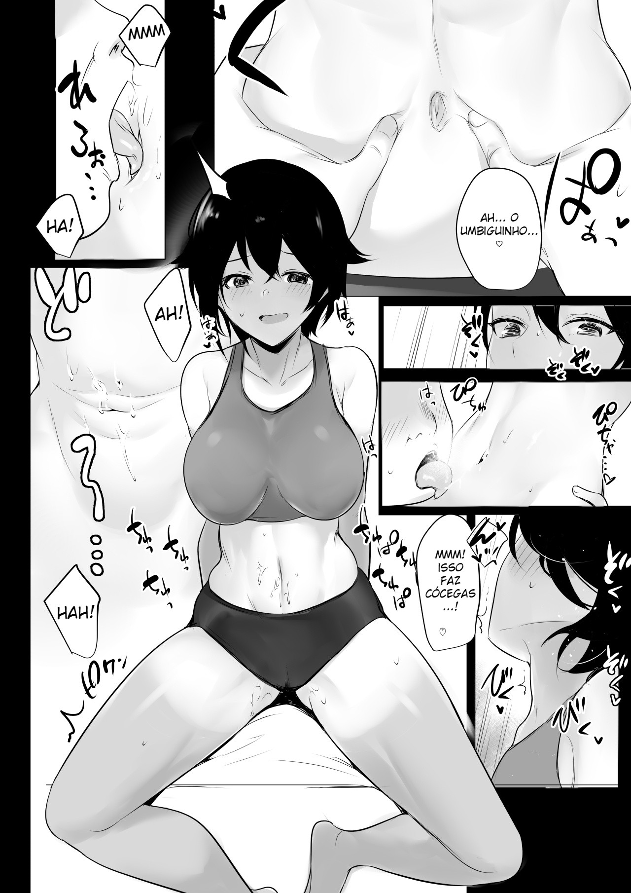 Um Coroa Que Satisfaz os Desejos Sexuais de Uma Tomboy ~ Um Encontro Íntimo e Doce Com Uma Atleta Bronzeada ~ — página 15