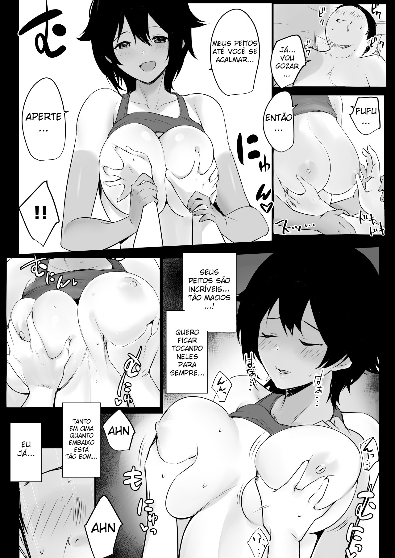 Um Coroa Que Satisfaz os Desejos Sexuais de Uma Tomboy ~ Um Encontro Íntimo e Doce Com Uma Atleta Bronzeada ~ — página 28