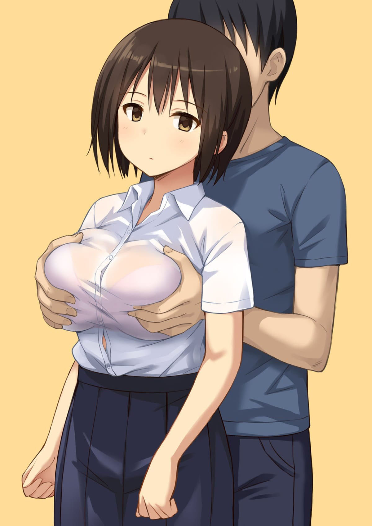A História de Como Tornei Minha Colega de Classe o meu Onahole Através de uma Maldição de Obediência — página 1