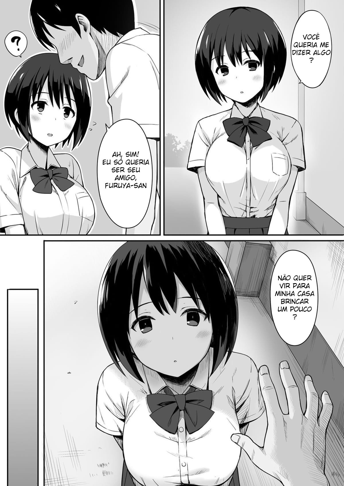 A História de Como Tornei Minha Colega de Classe o meu Onahole Através de uma Maldição de Obediência — página 5