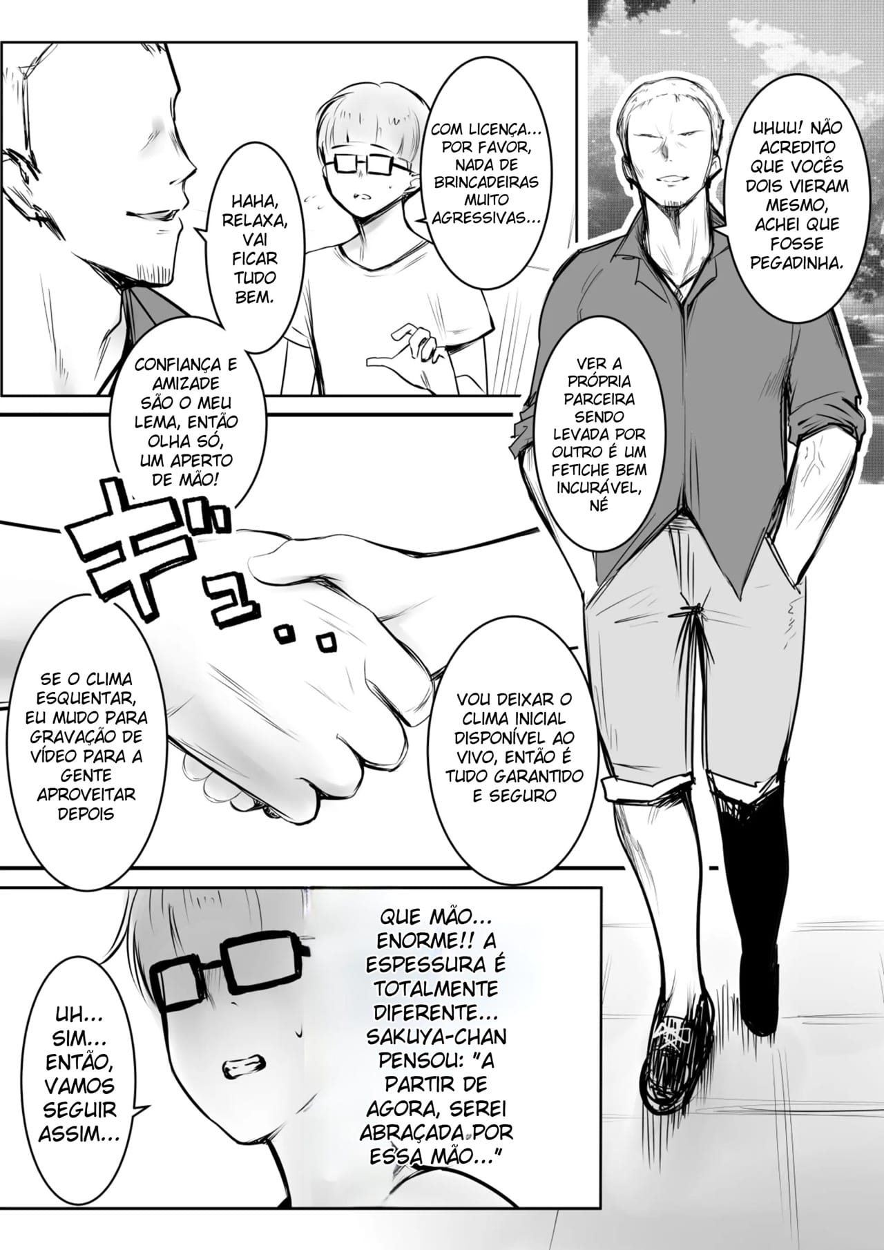 Disseram Que Hosoi-kun Aceita Ser Corno — página 28