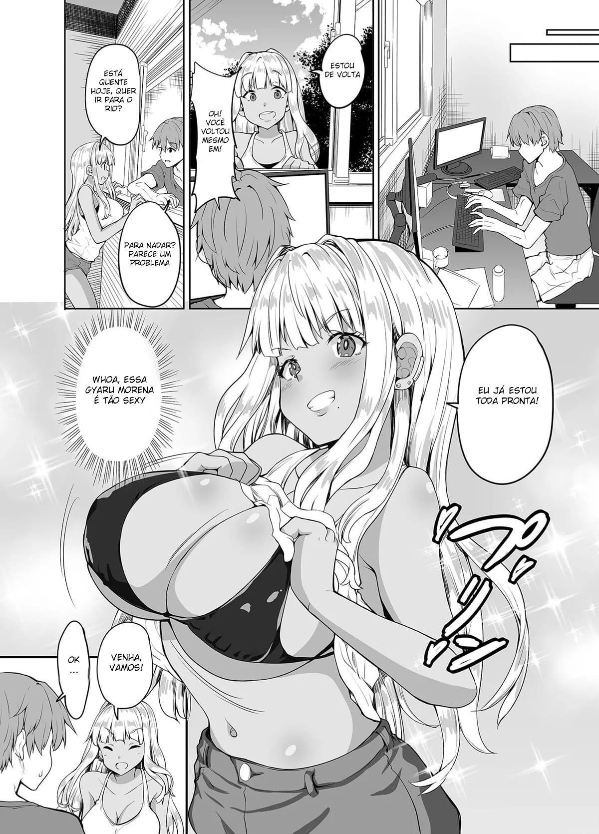 Eu me Casei com uma Gyaru Morena do Interior — página 13