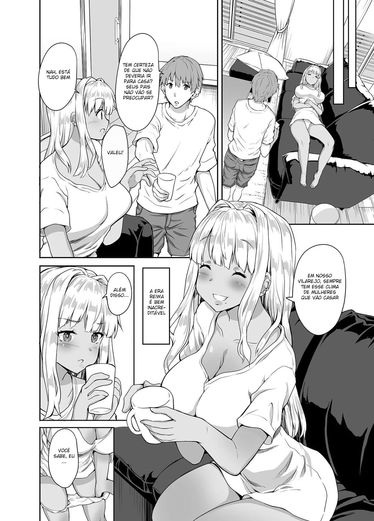 Eu me Casei com uma Gyaru Morena do Interior — página 29