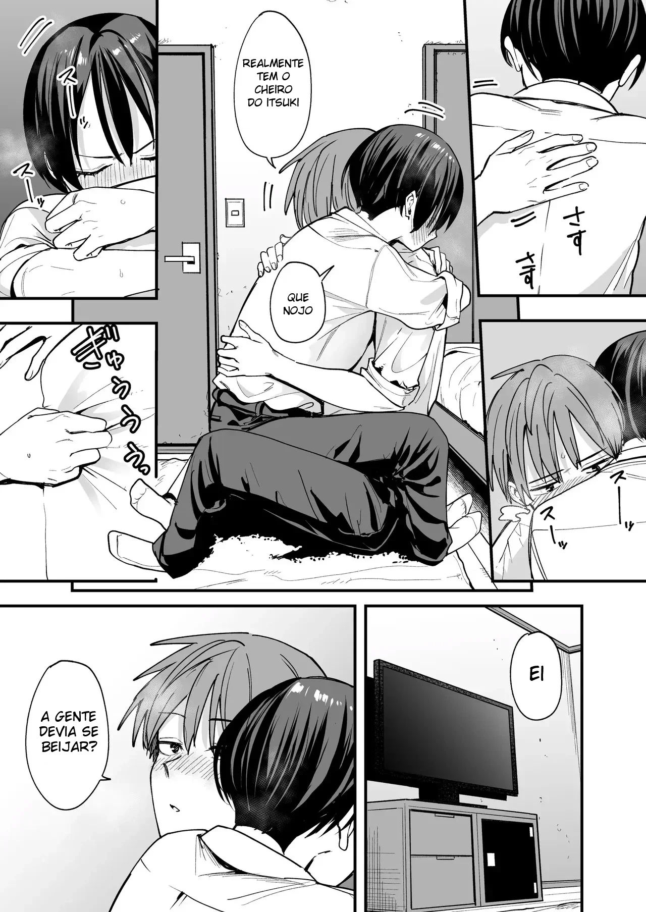 Fazendo Sexo no Dia Em Que Comecei a Namorar Minha Amiga Tomboy — página 12