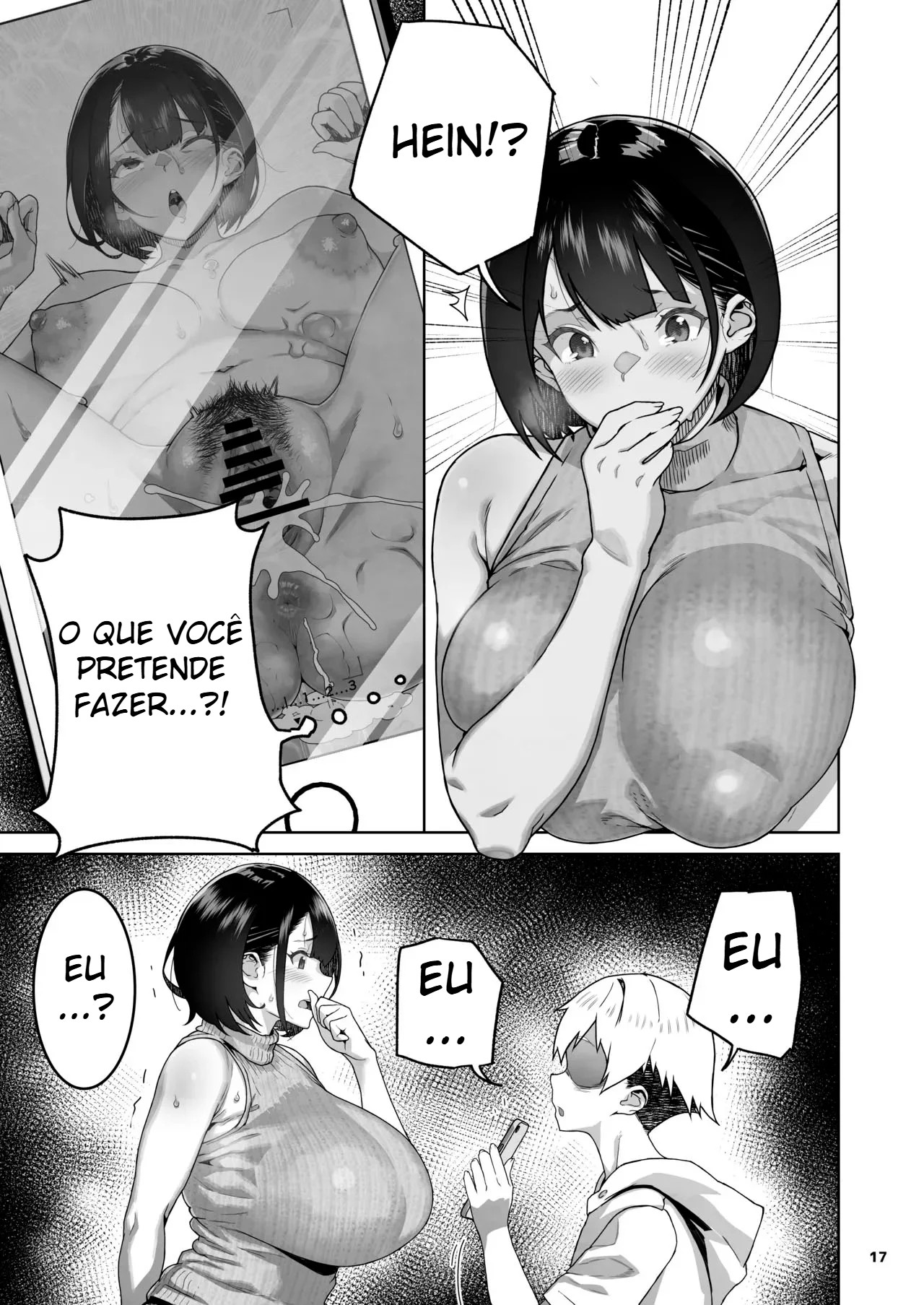 A Mãe do Meu Amigo – Como Ela É Peituda, Vou Tentar Foder Ela — página 18