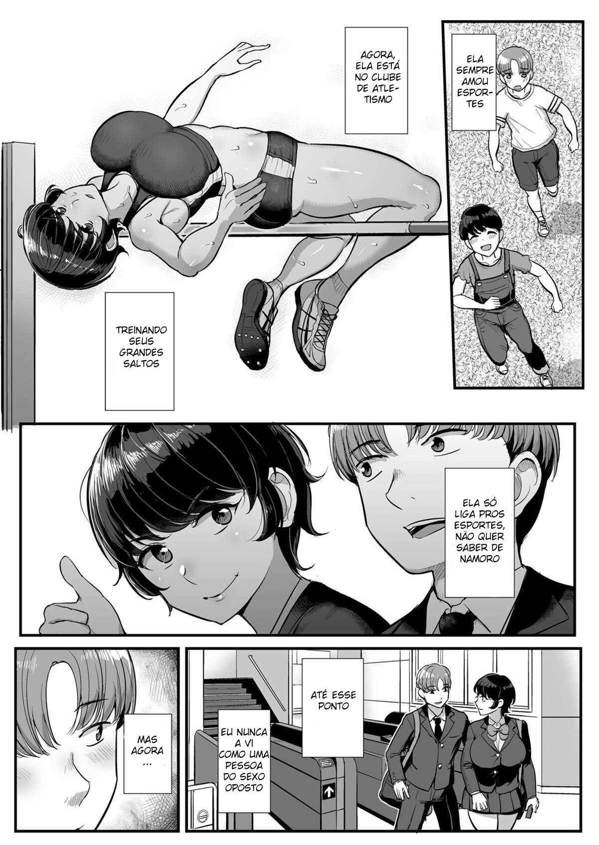 Minha Namorada com Ar de Garoto Fode Com O Senpai — página 3
