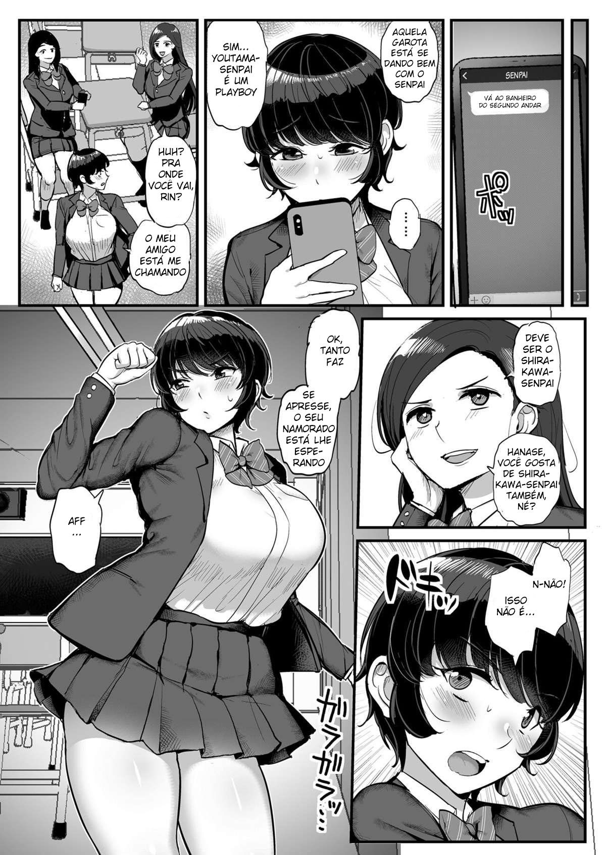 Minha Namorada com Ar de Garoto Fode Com O Senpai — página 25