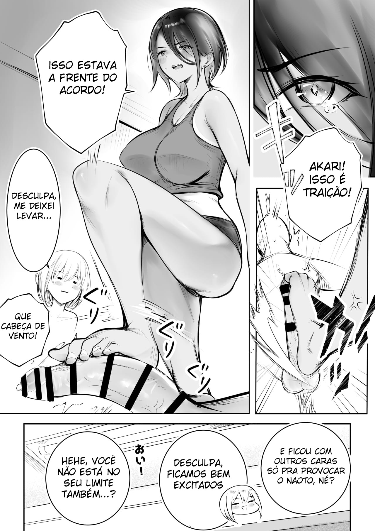 Uma Vida Sexual Doce Com Irmãs Gyarus Mais Velhas — página 39