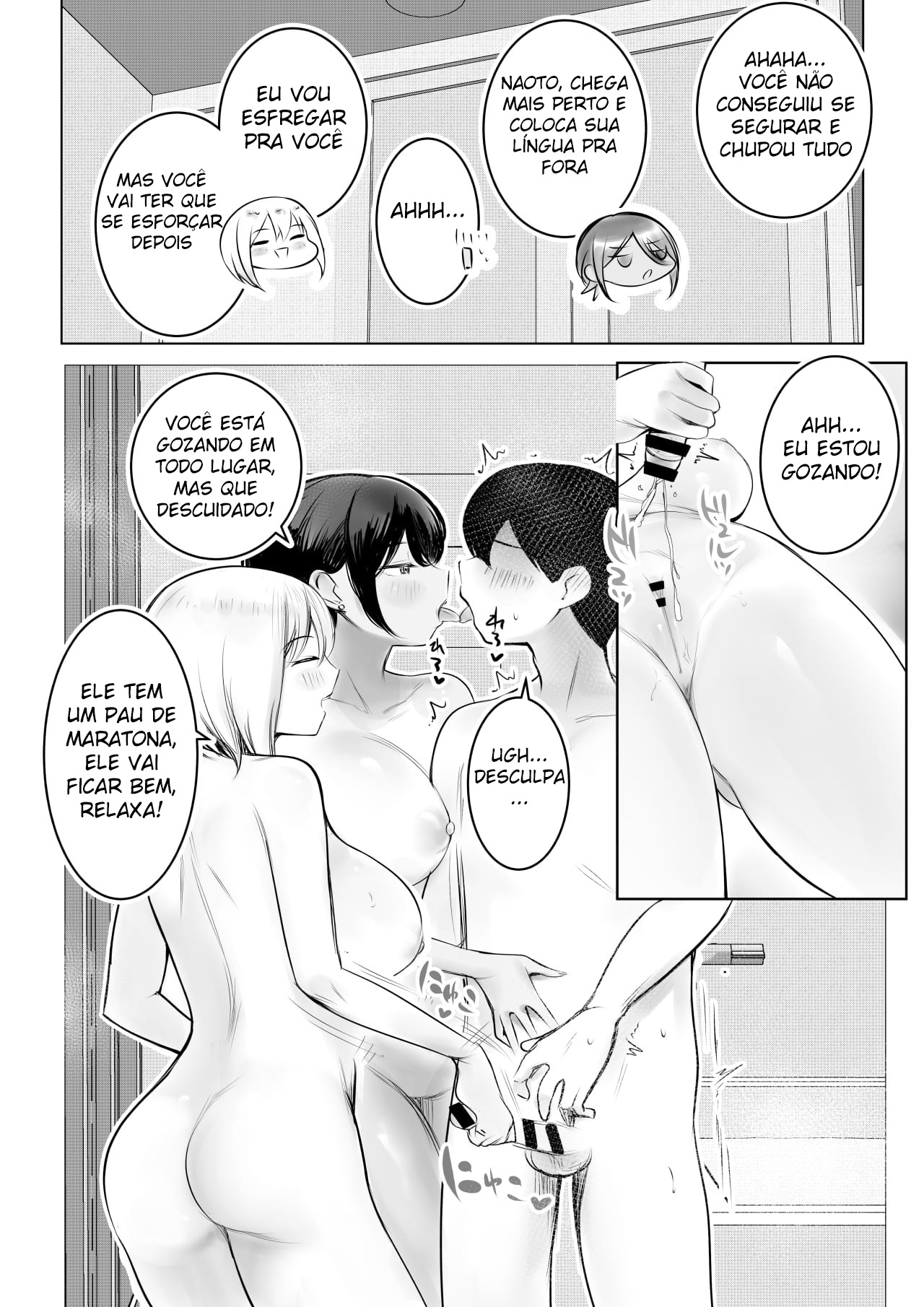 Uma Vida Sexual Doce Com Irmãs Gyarus Mais Velhas — página 54