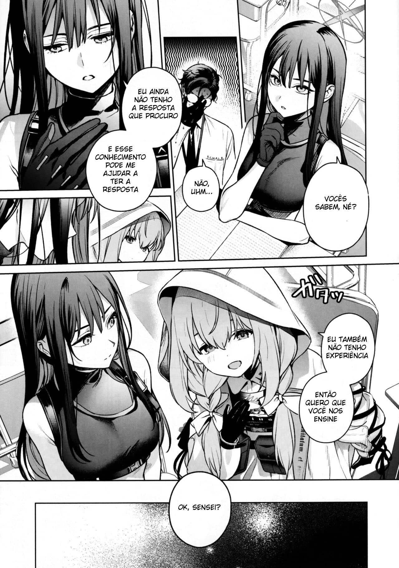 Um Livro Sobre Como Ensinar Saori e Atsuko a Estudar — página 7