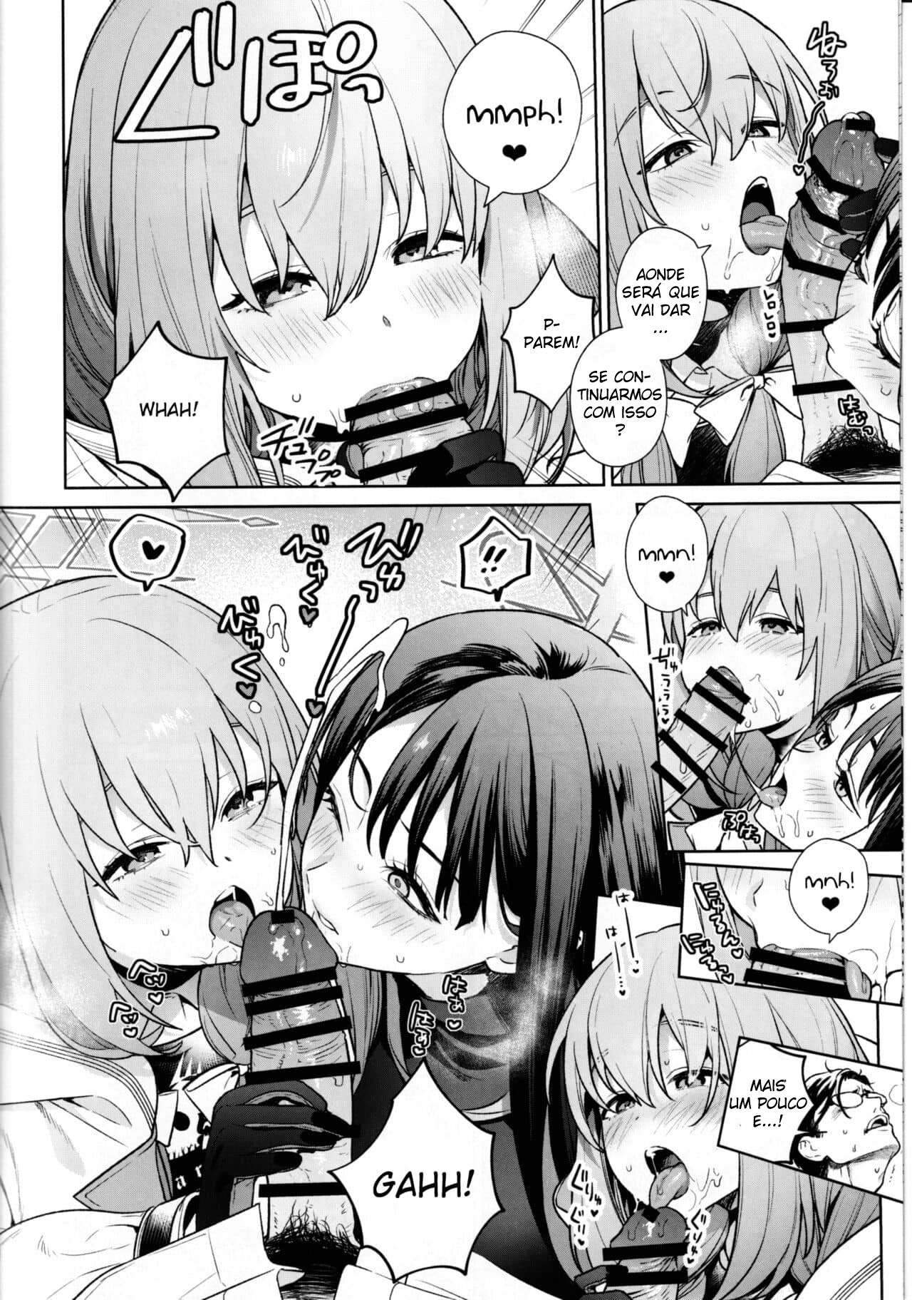 Um Livro Sobre Como Ensinar Saori e Atsuko a Estudar — página 10