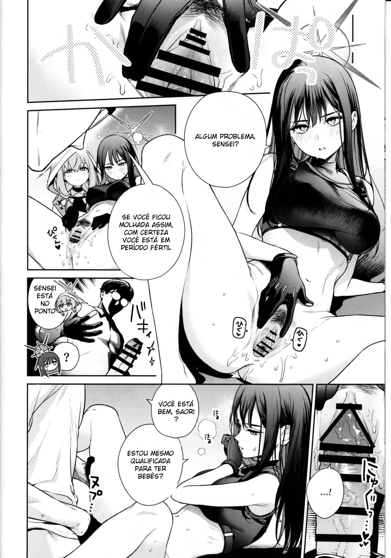 Um Livro Sobre Como Ensinar Saori e Atsuko a Estudar — página 12
