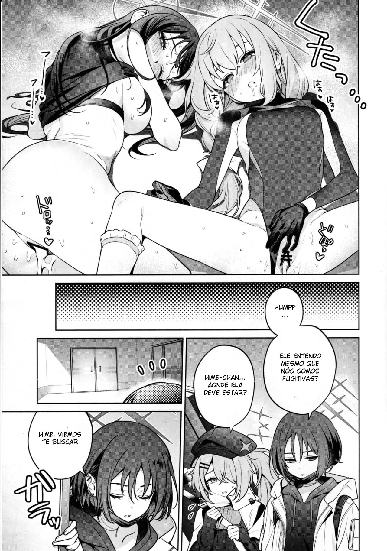 Um Livro Sobre Como Ensinar Saori e Atsuko a Estudar — página 31