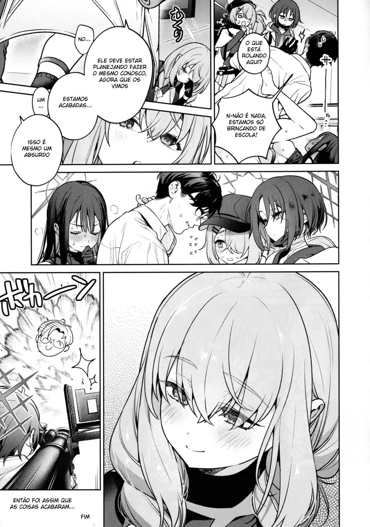 Um Livro Sobre Como Ensinar Saori e Atsuko a Estudar — página 33