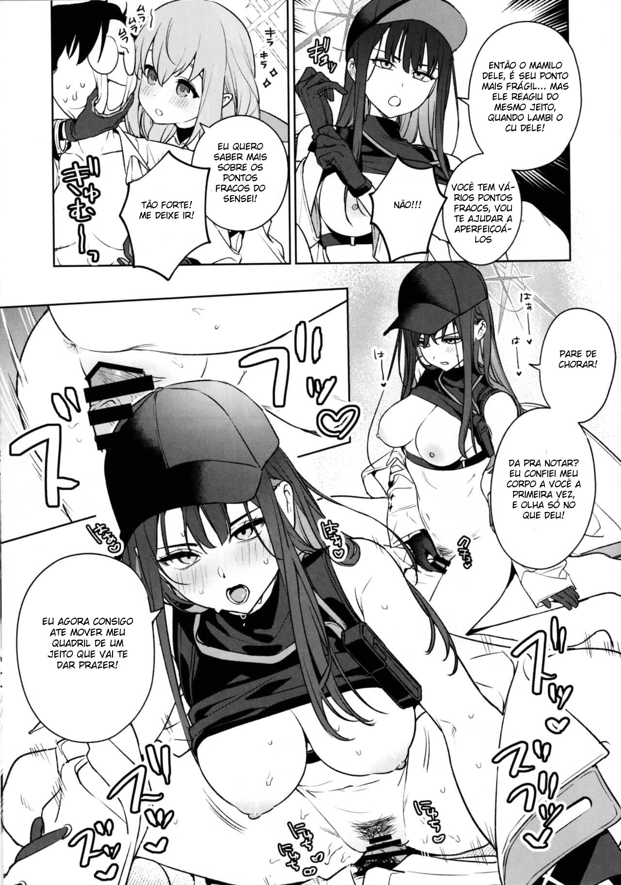 Um Livro Sobre Como Ensinar Saori e Atsuko a Estudar — página 35