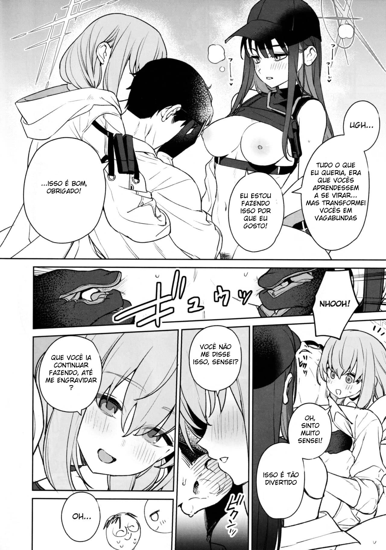 Um Livro Sobre Como Ensinar Saori e Atsuko a Estudar — página 36