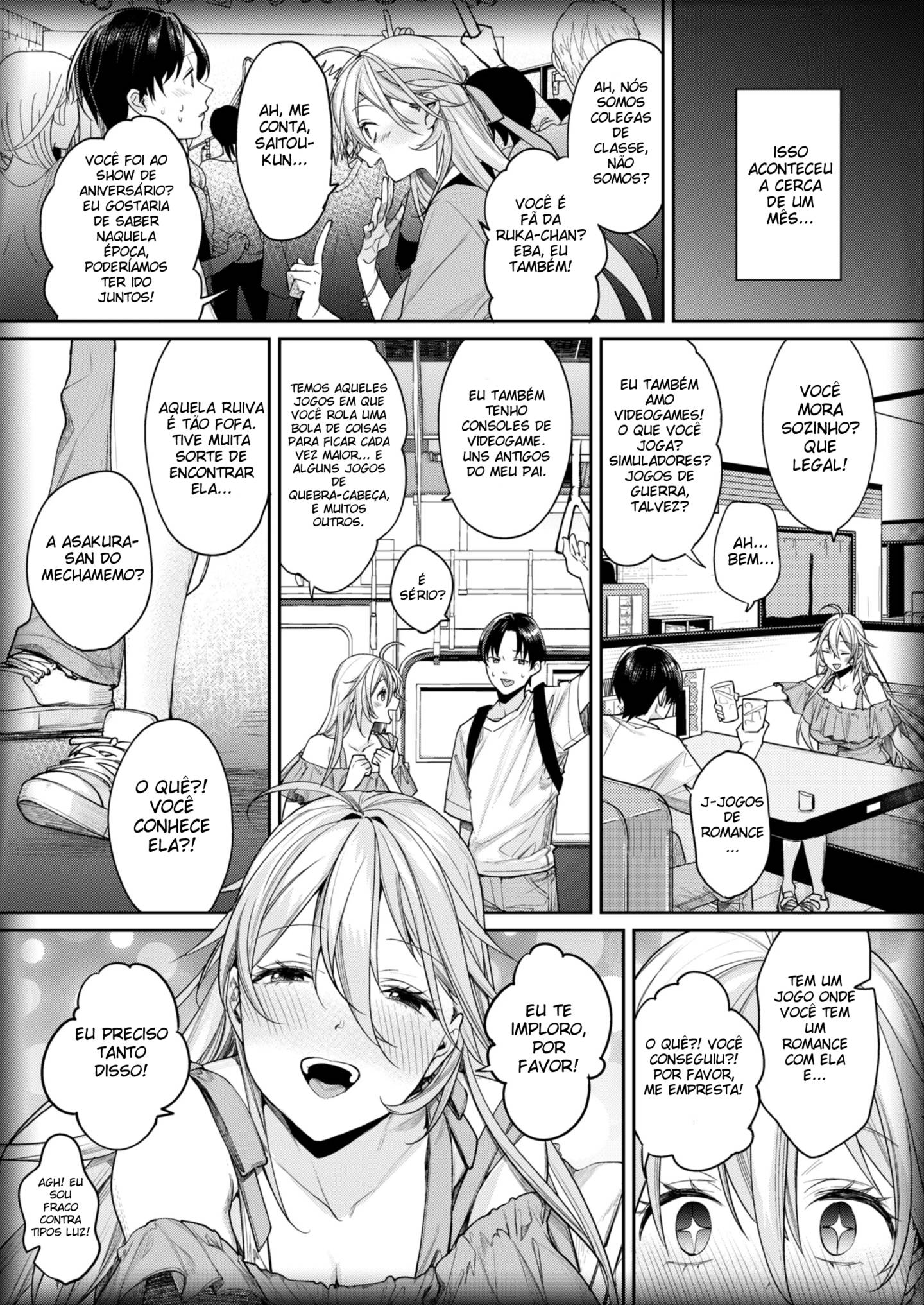 O Motivo De Eu Ter Arrumado Uma Namorada Otaku Gyaru ~ Capítulo do Sol — página 6