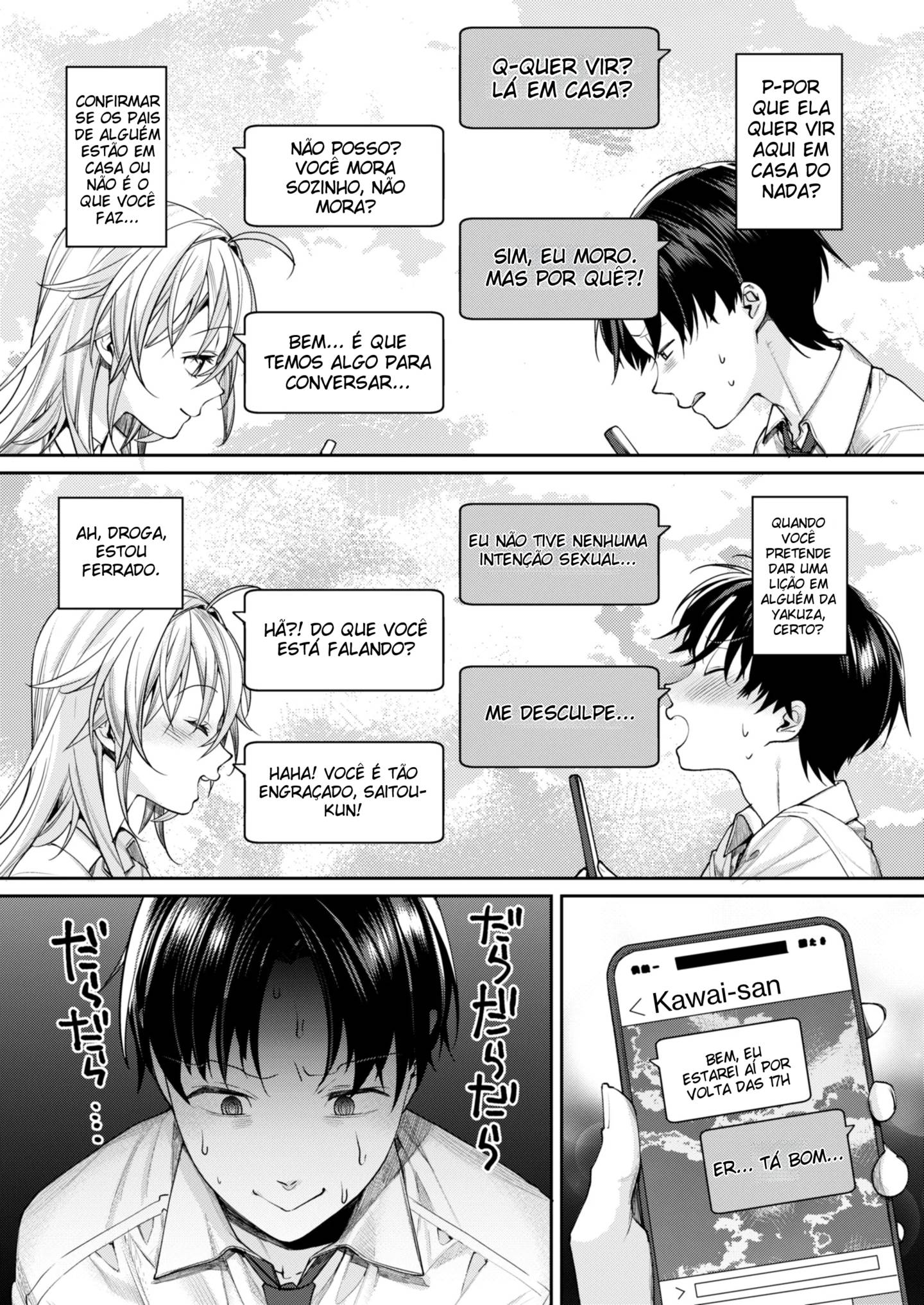 O Motivo De Eu Ter Arrumado Uma Namorada Otaku Gyaru ~ Capítulo do Sol — página 10