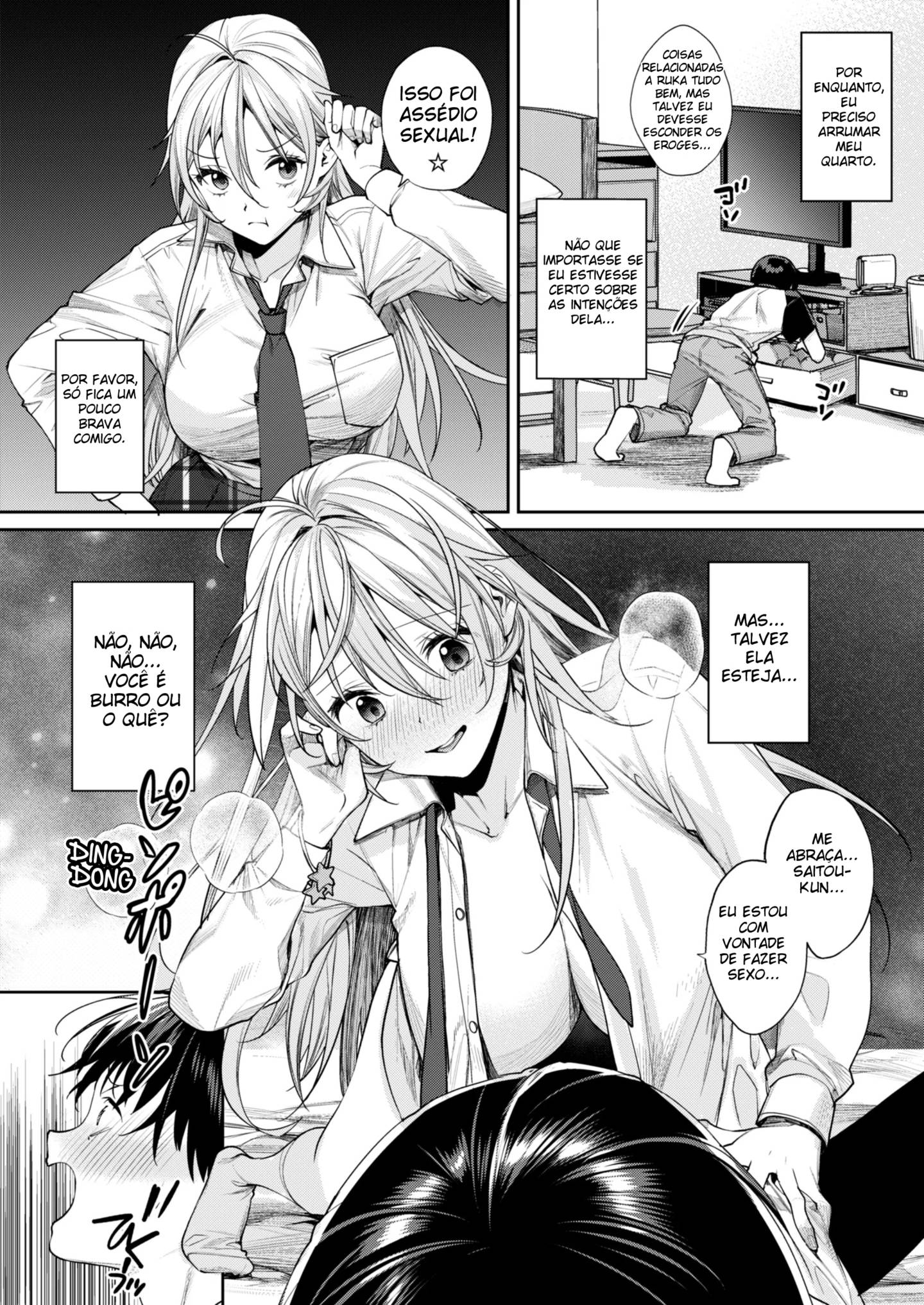 O Motivo De Eu Ter Arrumado Uma Namorada Otaku Gyaru ~ Capítulo do Sol — página 11