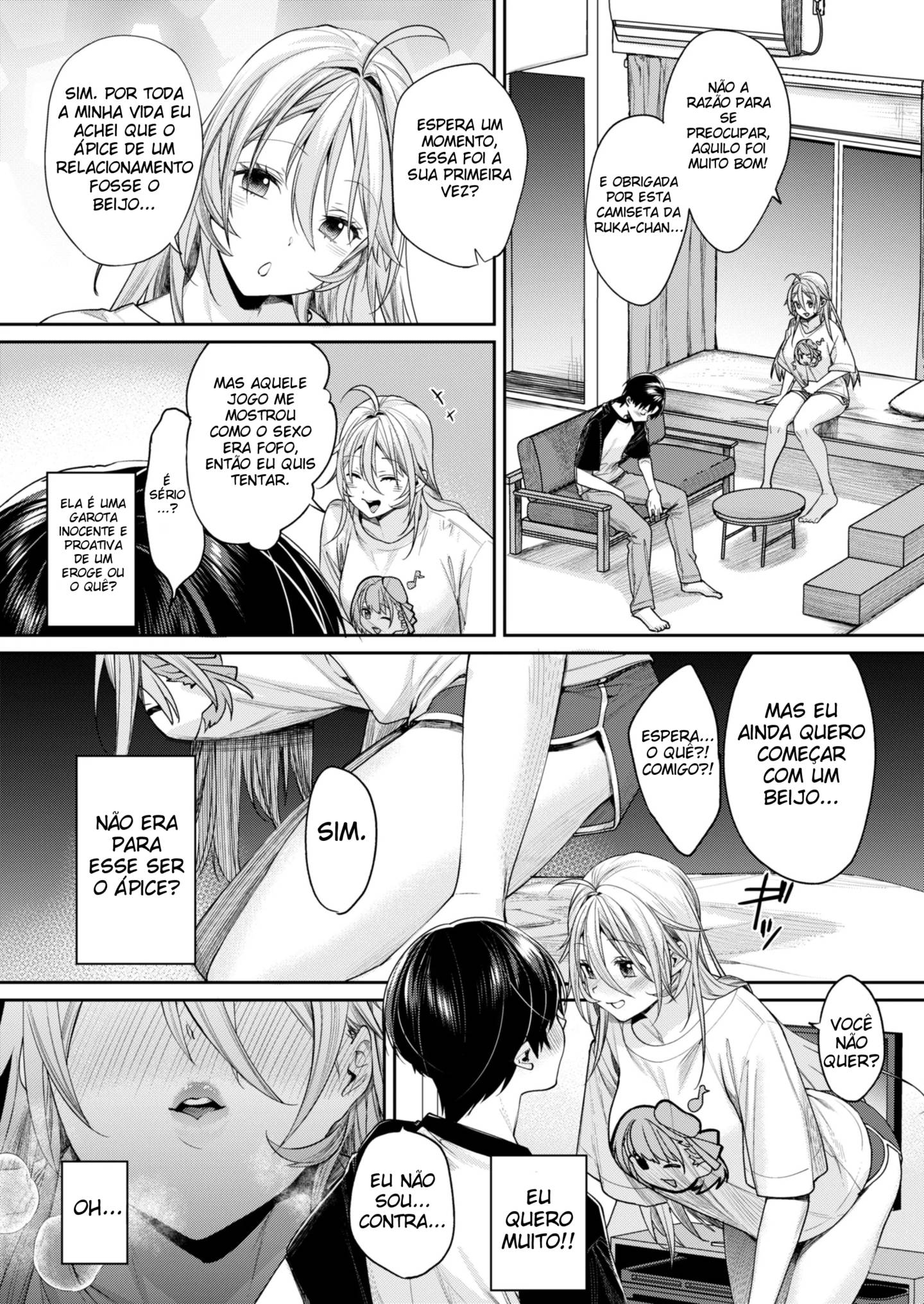 O Motivo De Eu Ter Arrumado Uma Namorada Otaku Gyaru ~ Capítulo do Sol — página 19