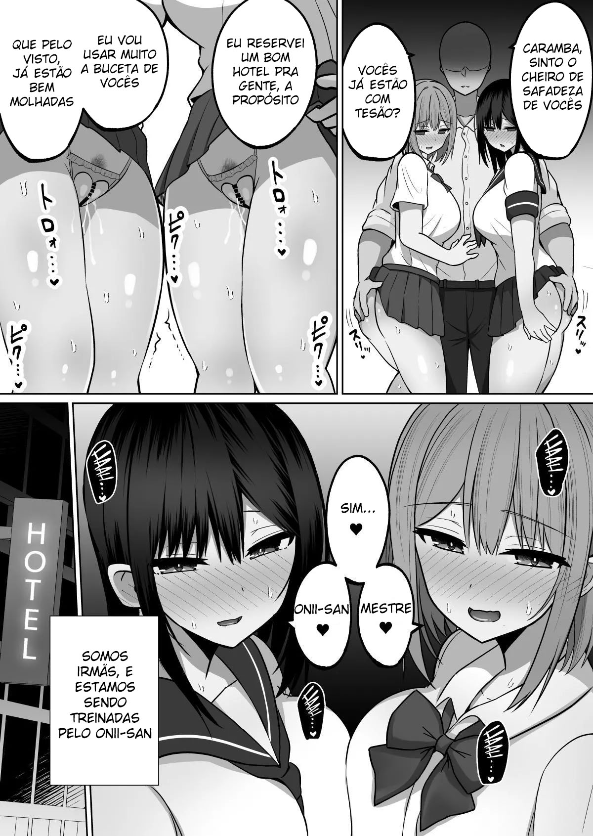 Como Disciplinar Onaholes Peitudas ~ Treinamento de Resistência Orgásmico Com As Irmãs Peitudas ~ — página 6