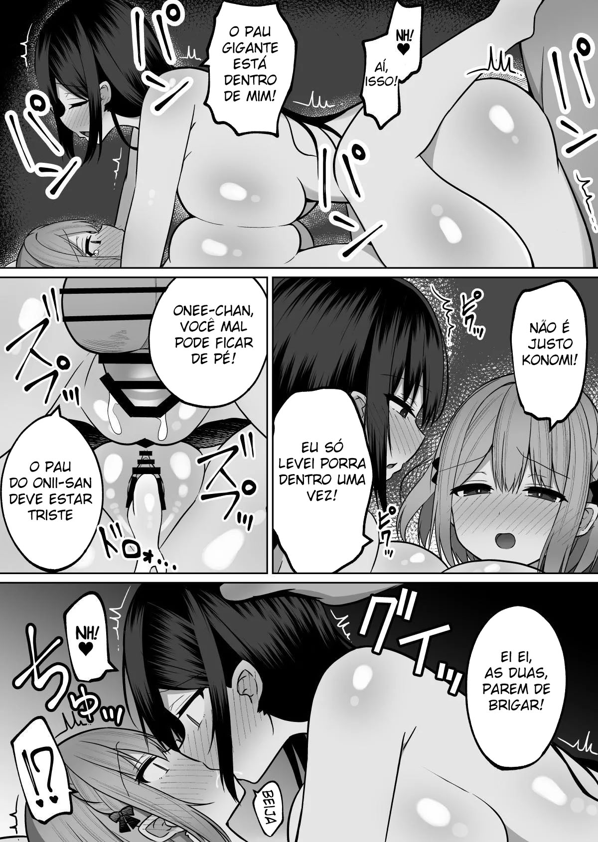 Como Disciplinar Onaholes Peitudas ~ Treinamento de Resistência Orgásmico Com As Irmãs Peitudas ~ — página 35