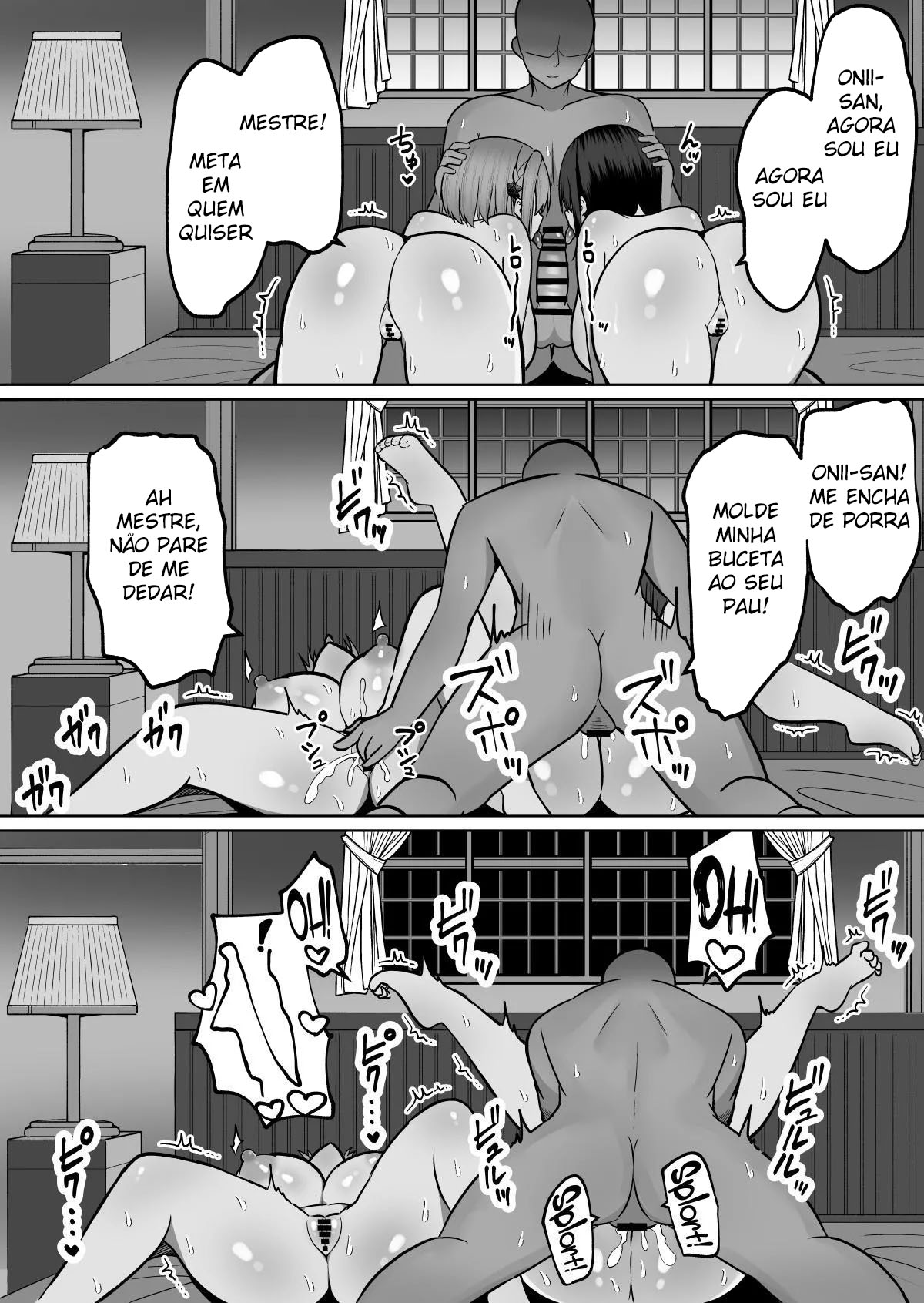 Como Disciplinar Onaholes Peitudas ~ Treinamento de Resistência Orgásmico Com As Irmãs Peitudas ~ — página 41