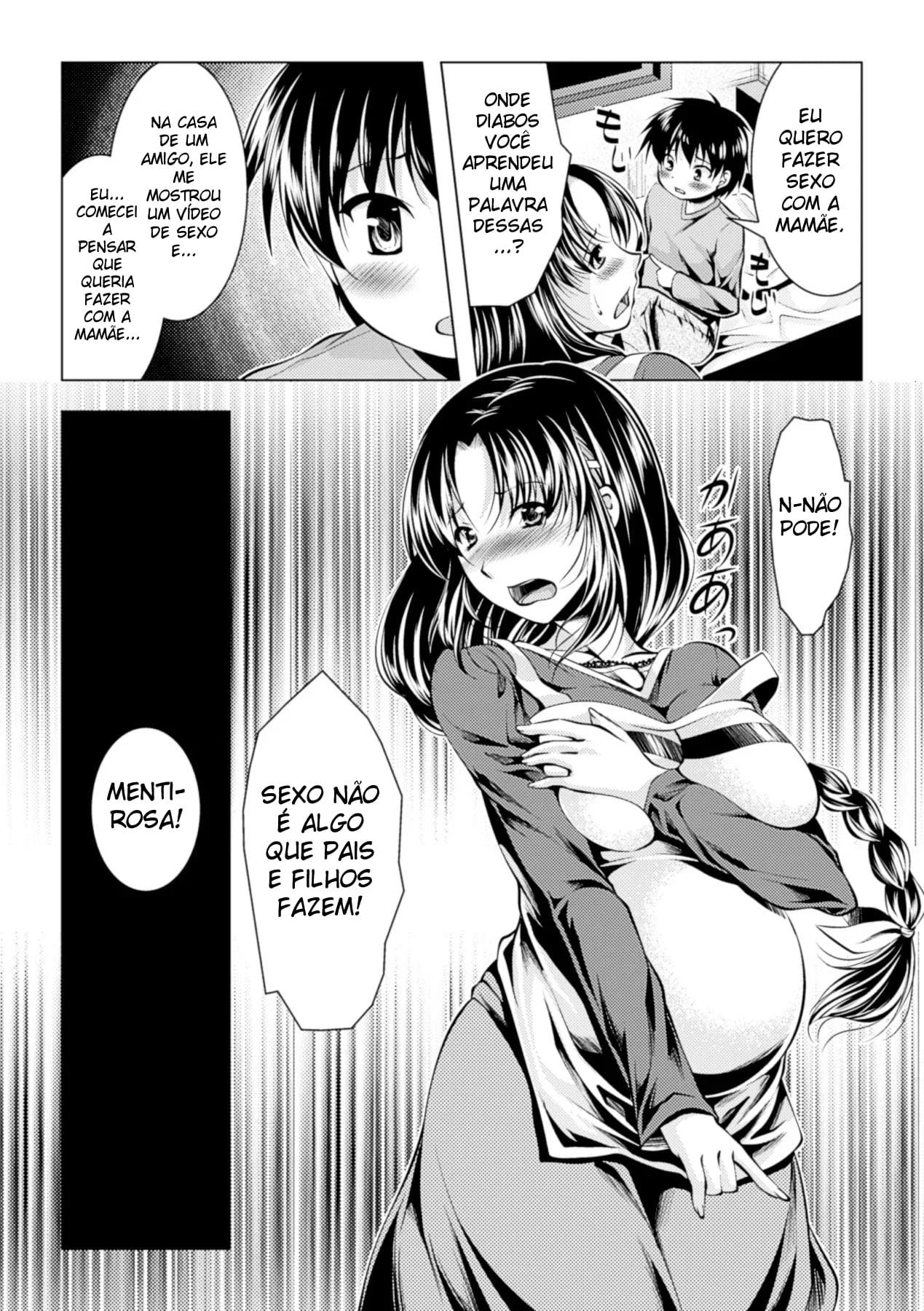 Mãe Gentil e Sedutora ~ Tudo Bem Depender Mais da Mamãe ~ Vol. 1 — página 28