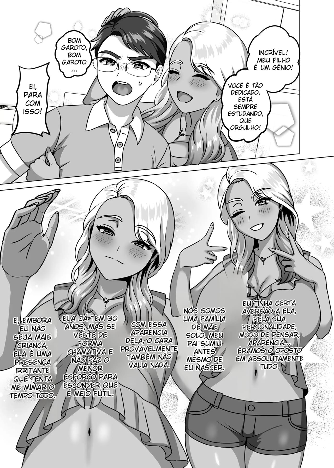 O Filho Que Nutre Os Desejos Sexuais de Sua Mãe Solteira Gyaru — página 2