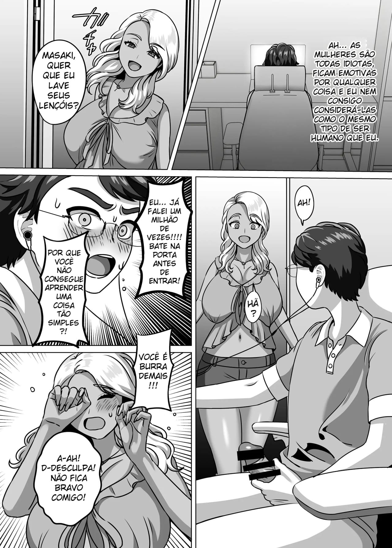 O Filho Que Nutre Os Desejos Sexuais de Sua Mãe Solteira Gyaru — página 3
