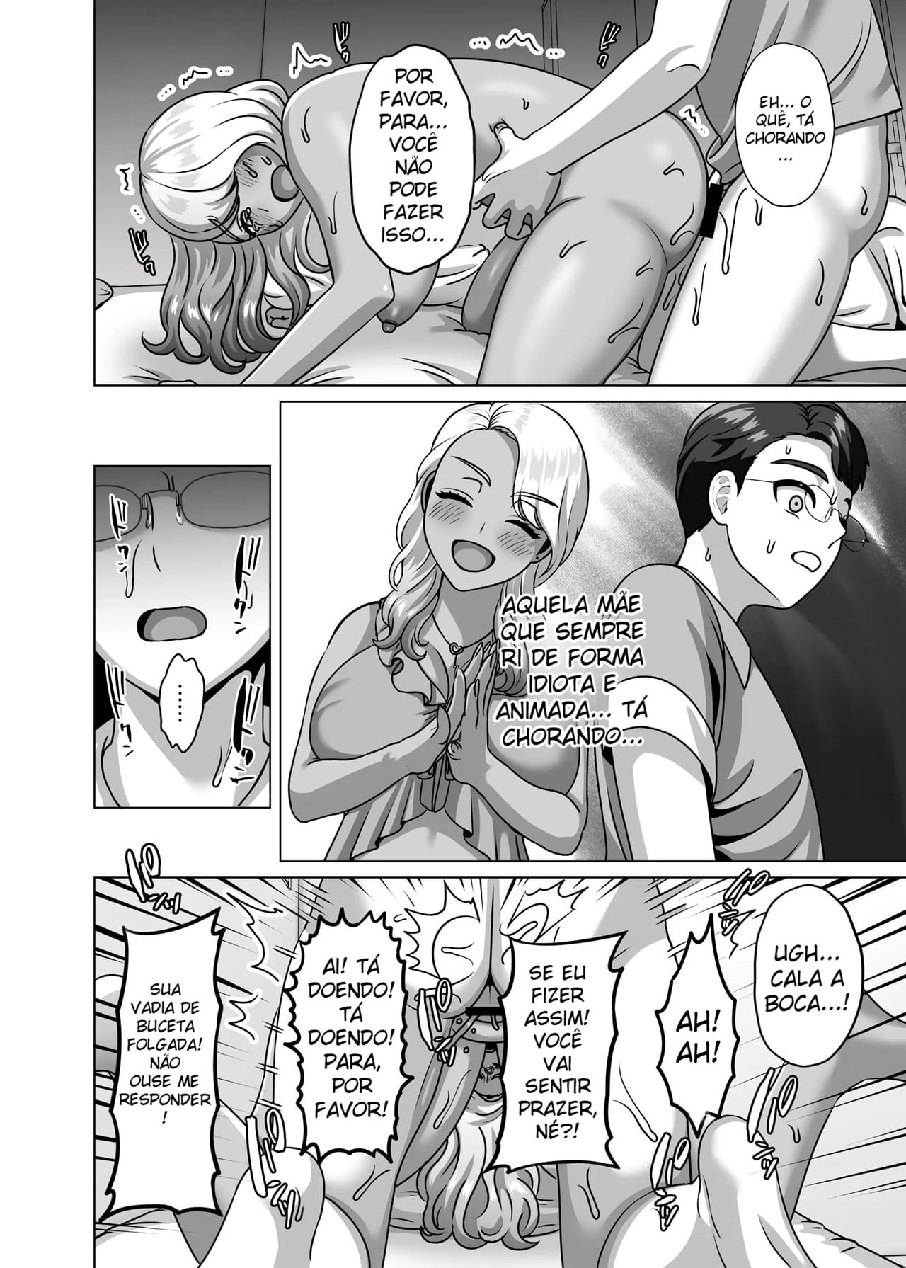 O Filho Que Nutre Os Desejos Sexuais de Sua Mãe Solteira Gyaru — página 9