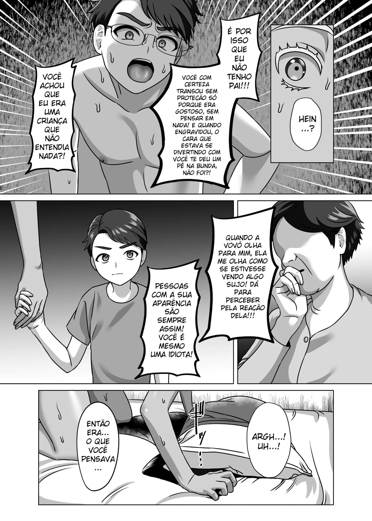 O Filho Que Nutre Os Desejos Sexuais de Sua Mãe Solteira Gyaru — página 18
