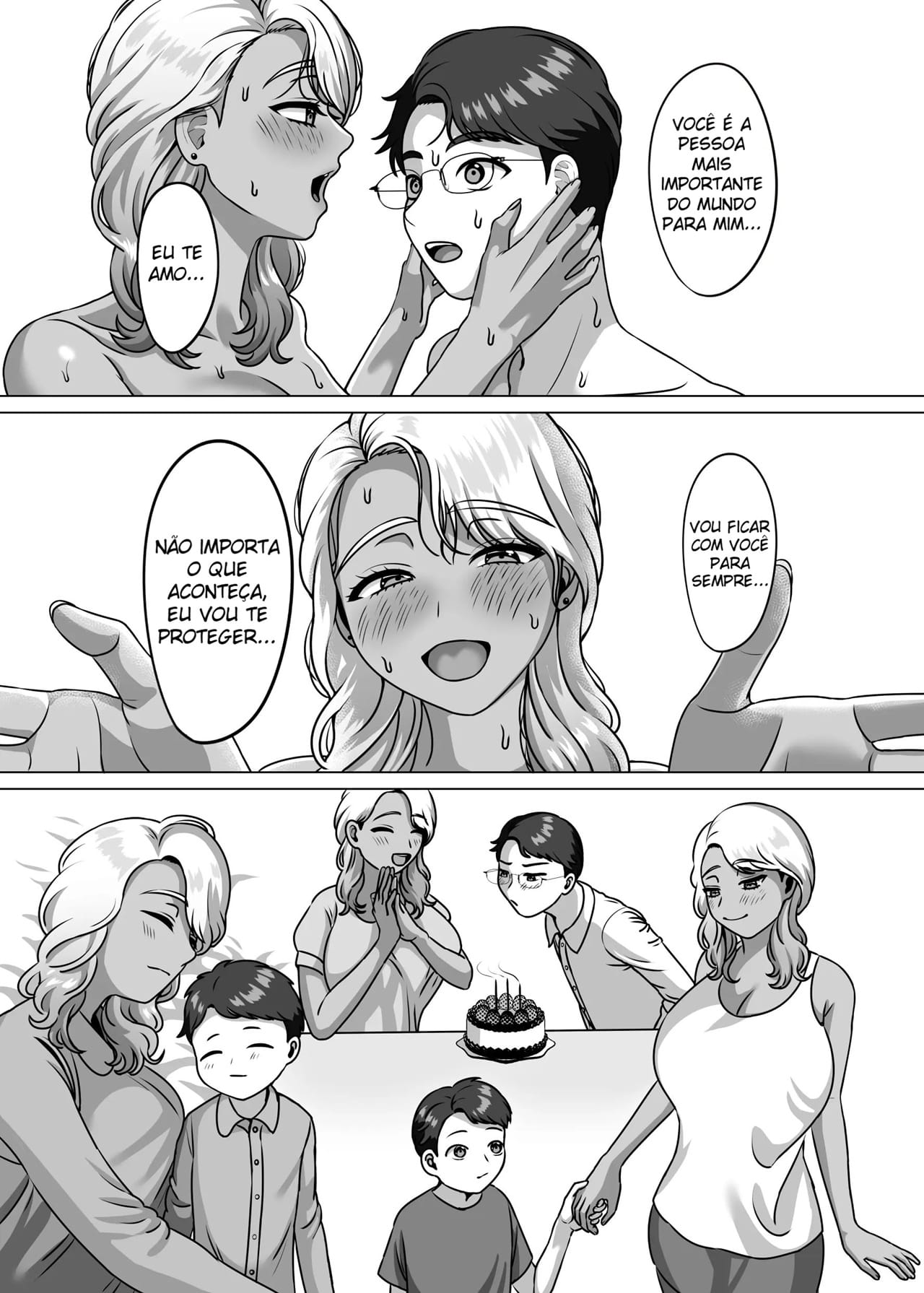 O Filho Que Nutre Os Desejos Sexuais de Sua Mãe Solteira Gyaru — página 20
