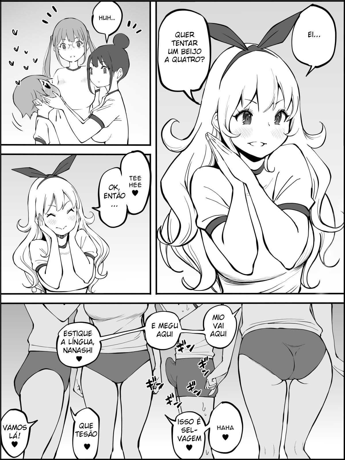 Como Eu Consegui Um Harém de Amigas Sexuais 2 — página 51