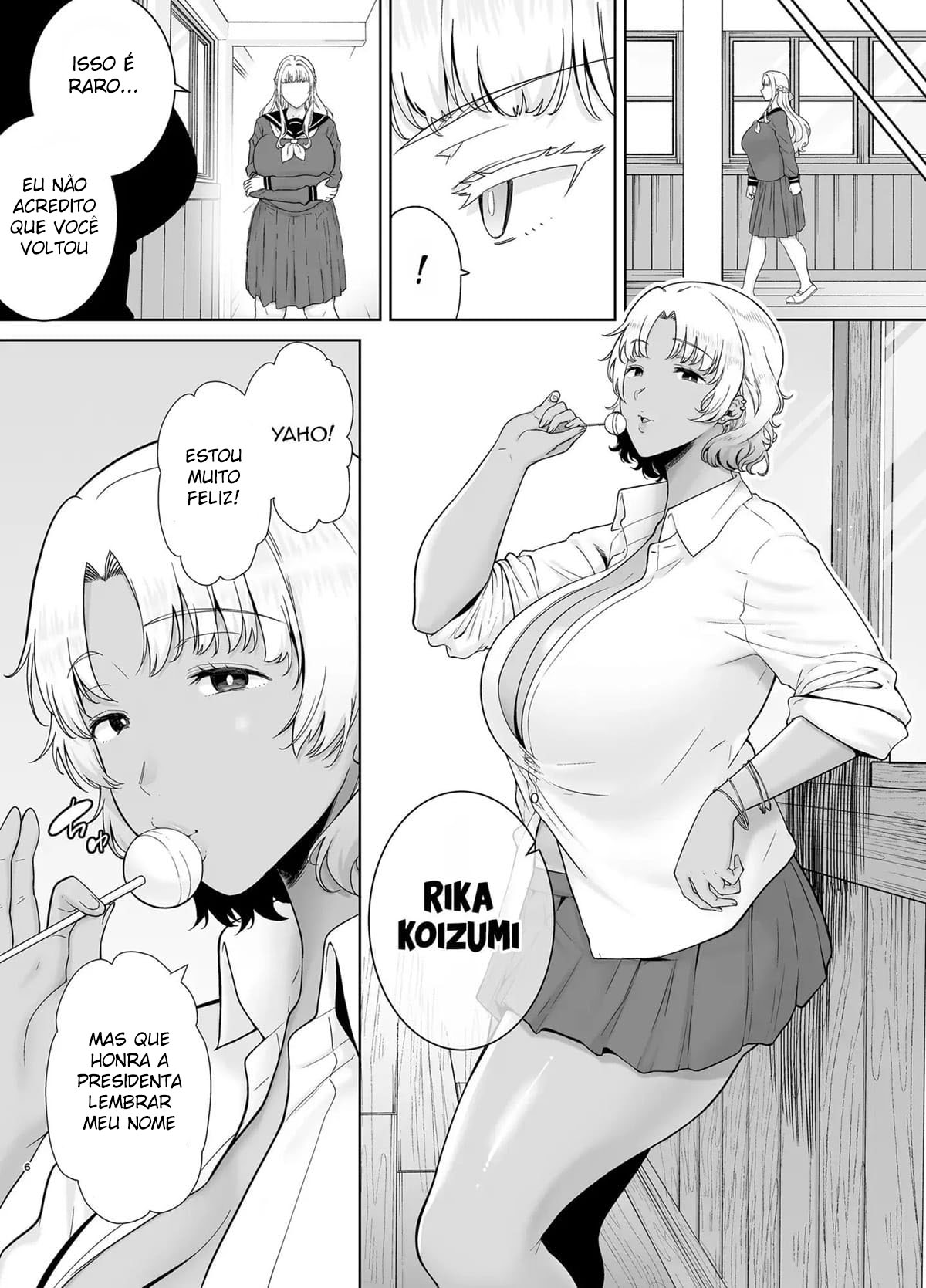 As Seika Girls e o Gigolo Sancionado pela Escola 7 — página 5