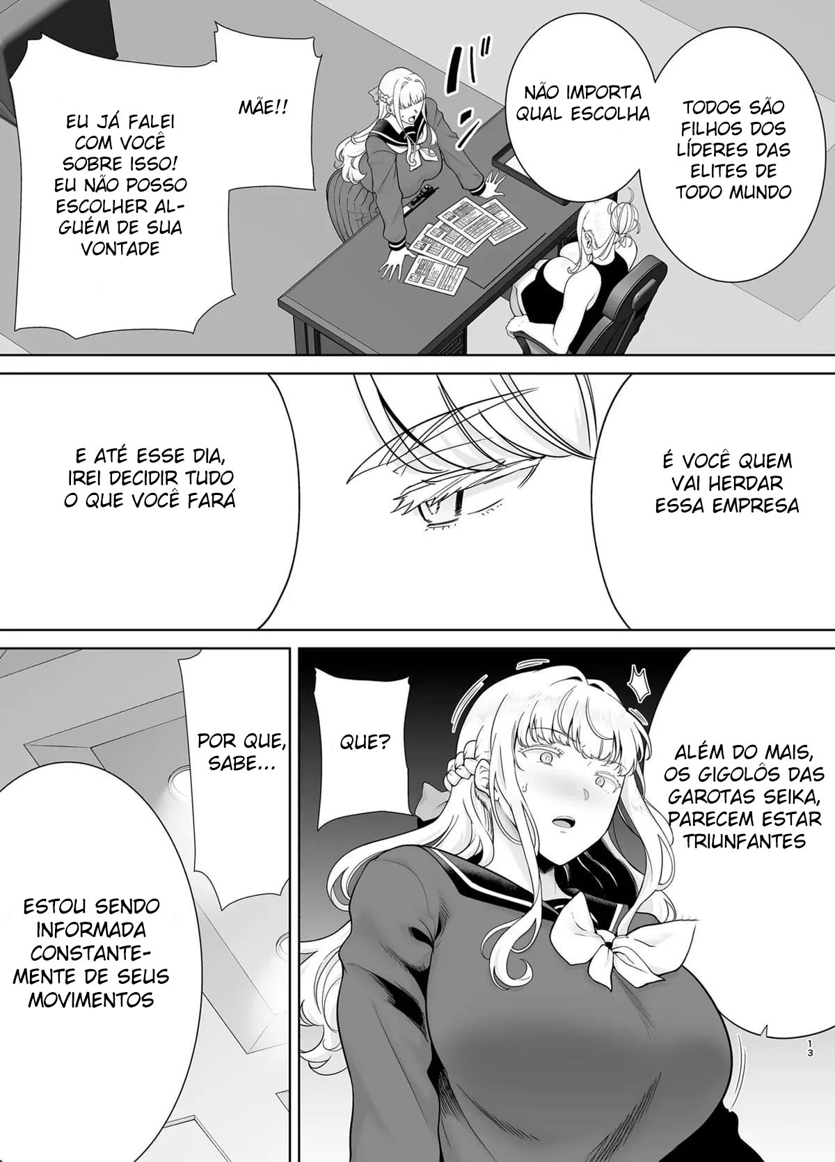 As Seika Girls e o Gigolo Sancionado pela Escola 7 — página 12