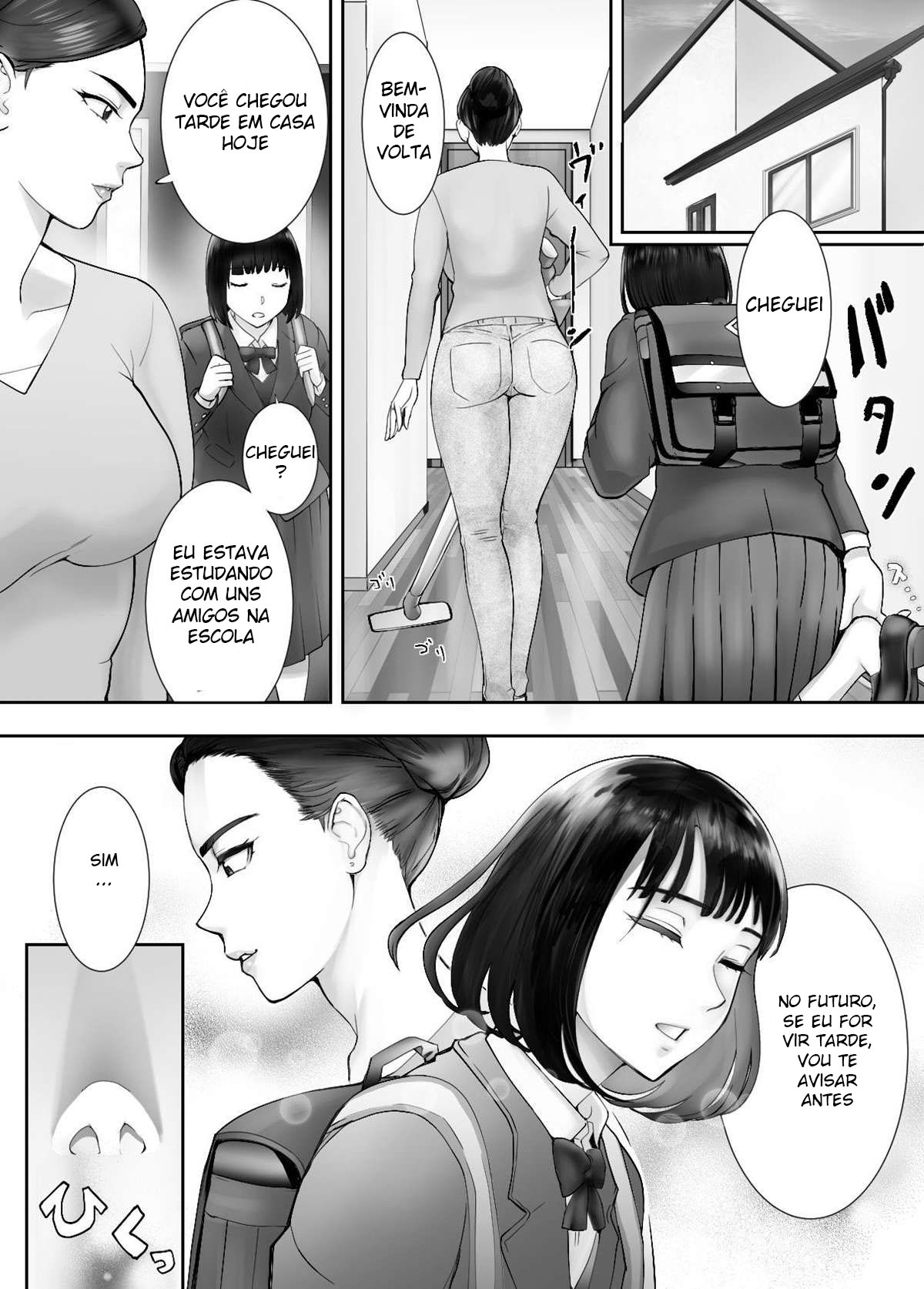 Meu Amigo de Infância Está Fazendo Sexo com Minha Mãe 4 — página 67