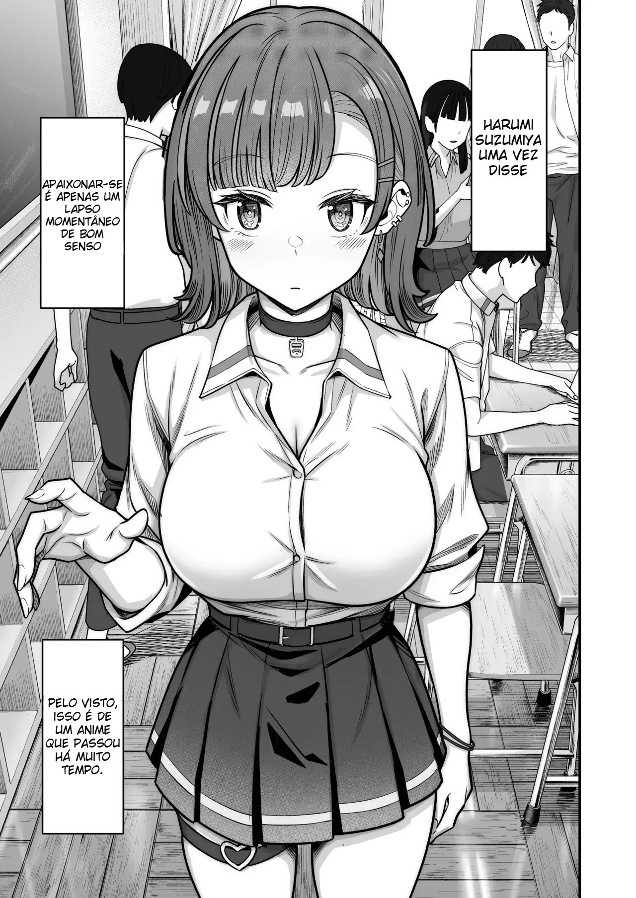 Um Romance Super Doce Com Uma Gyaru Inexpressiva — página 4