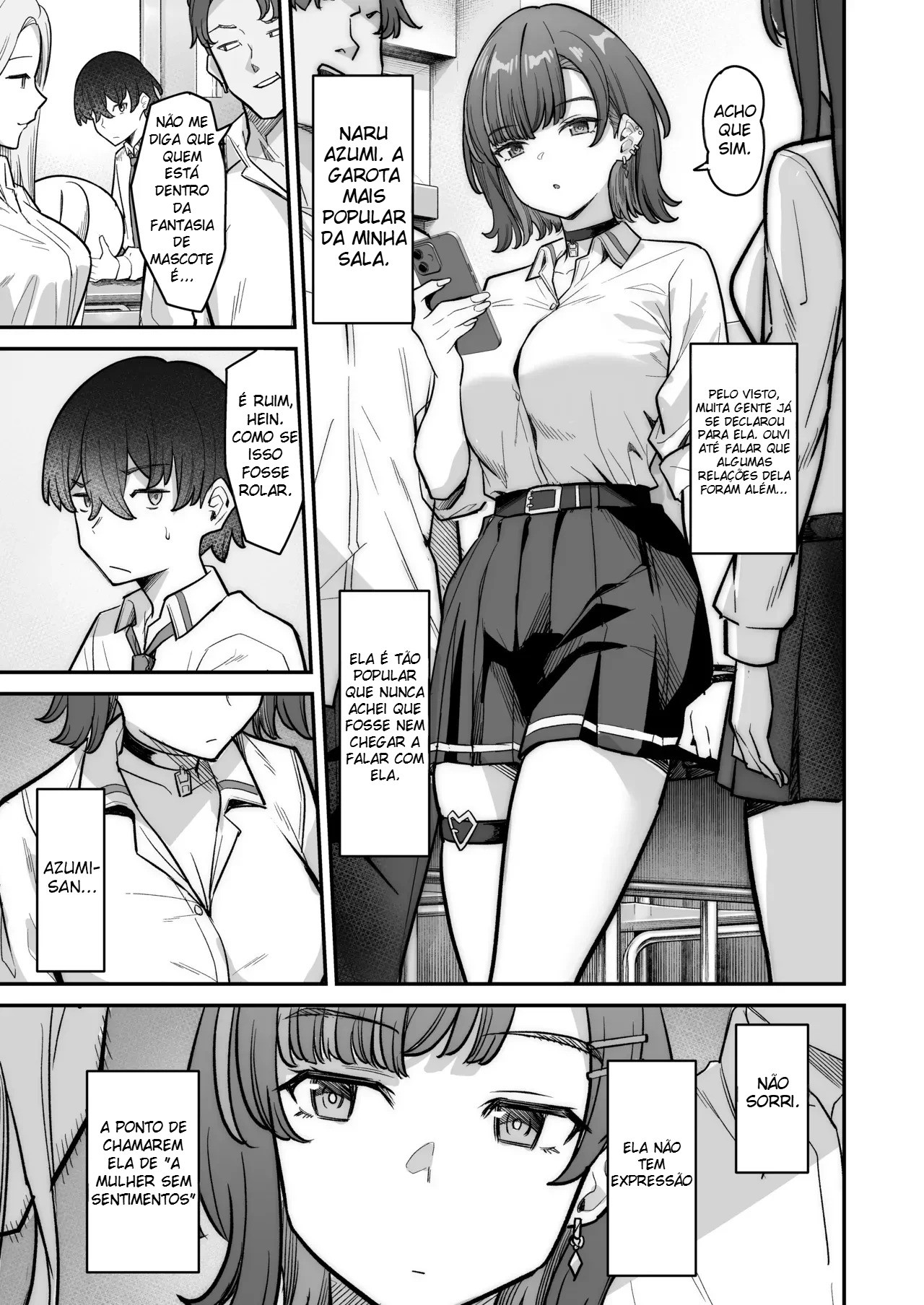 Um Romance Super Doce Com Uma Gyaru Inexpressiva — página 6