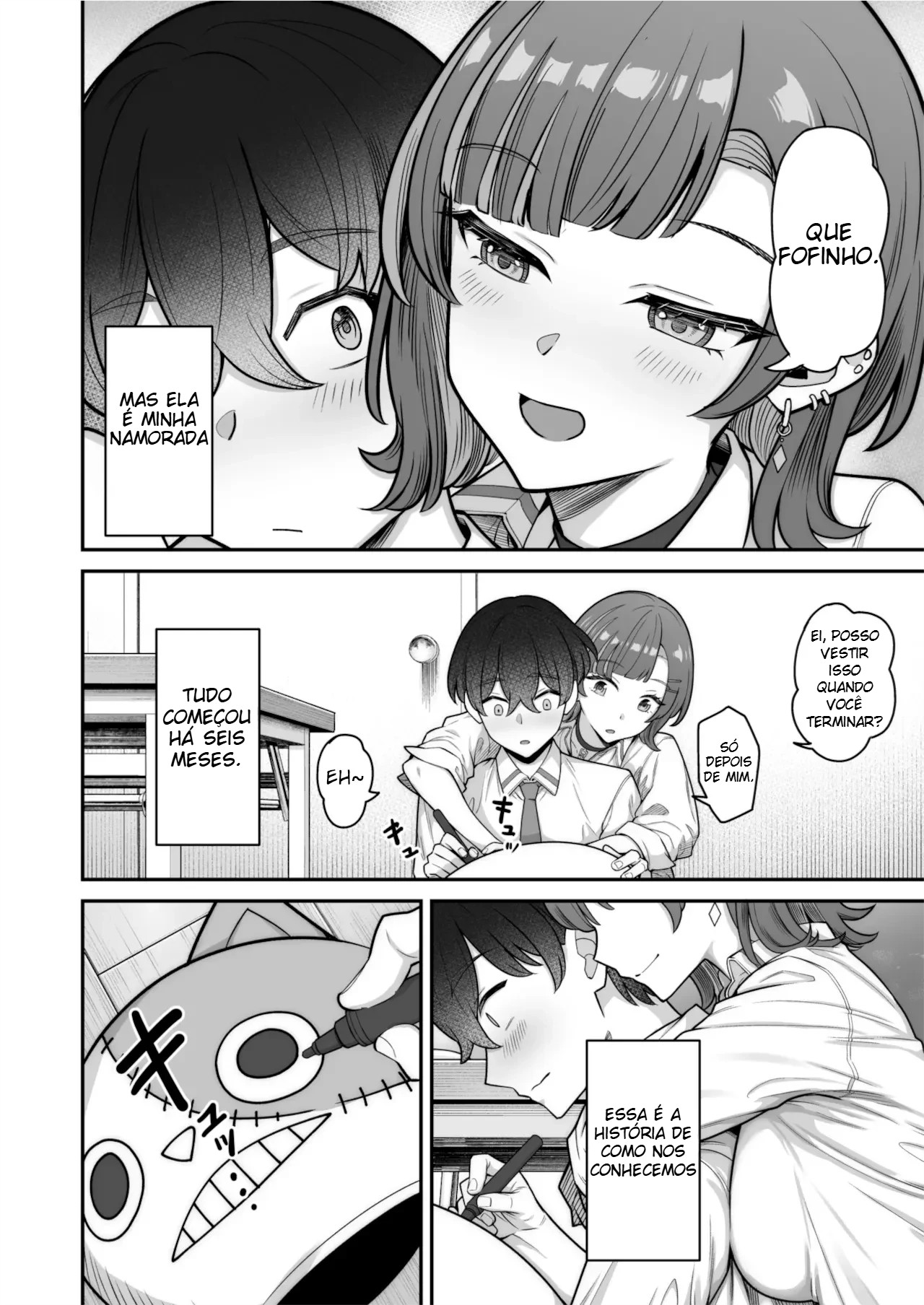 Um Romance Super Doce Com Uma Gyaru Inexpressiva — página 7