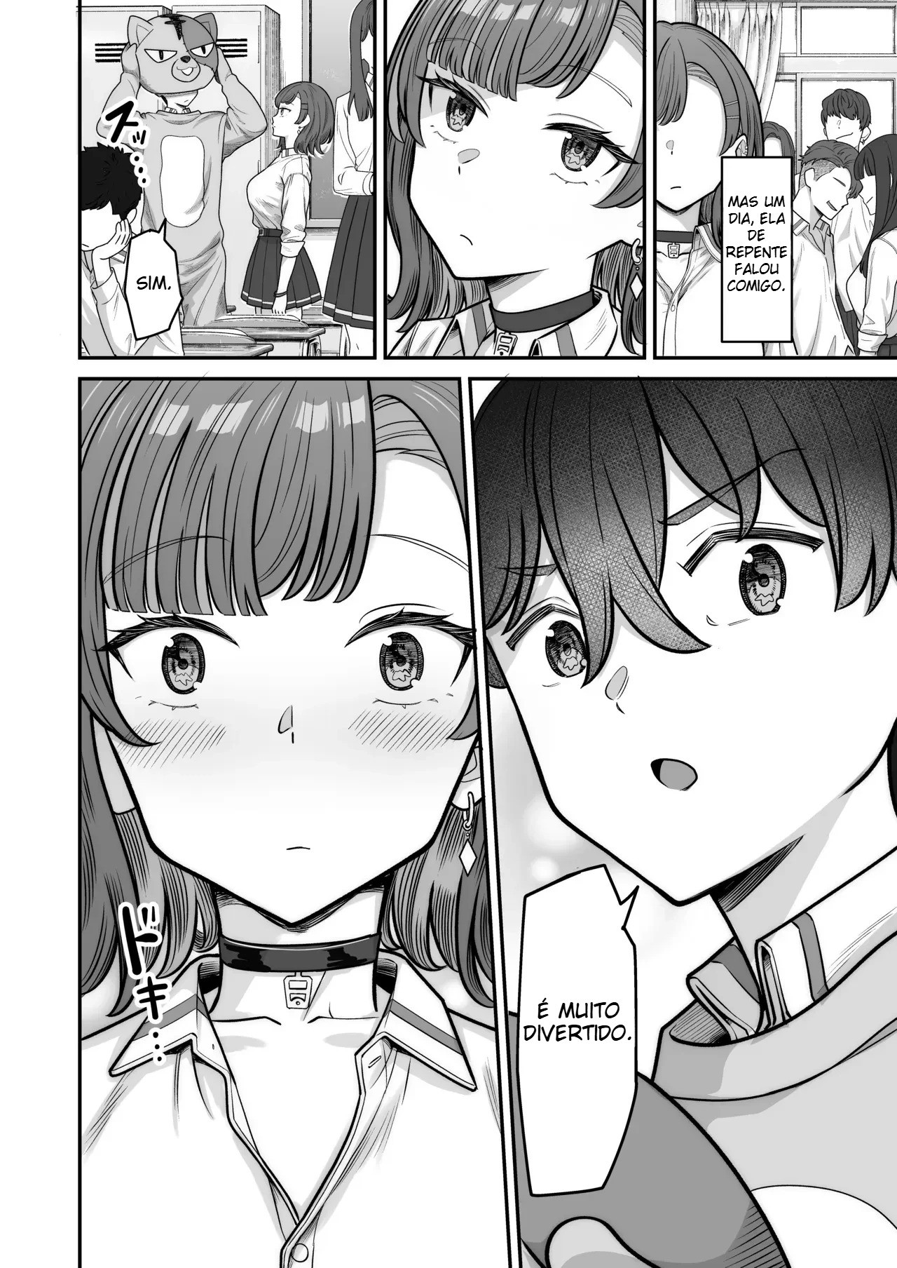 Um Romance Super Doce Com Uma Gyaru Inexpressiva — página 9
