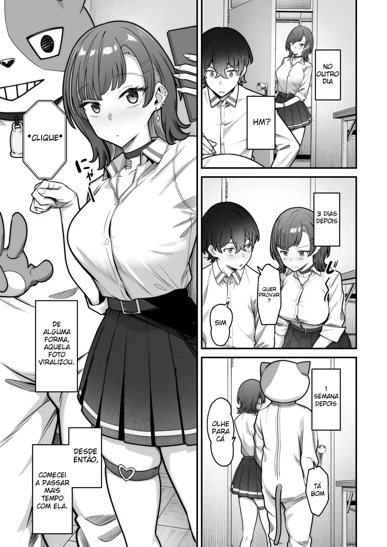 Um Romance Super Doce Com Uma Gyaru Inexpressiva — página 10