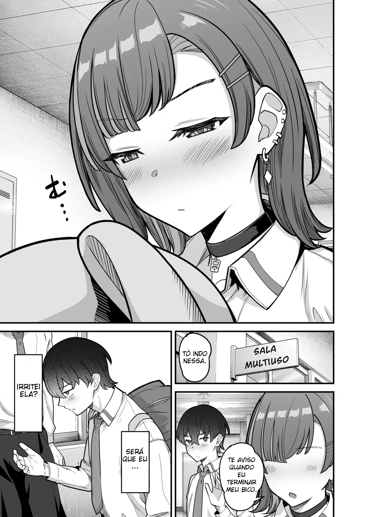 Um Romance Super Doce Com Uma Gyaru Inexpressiva — página 16