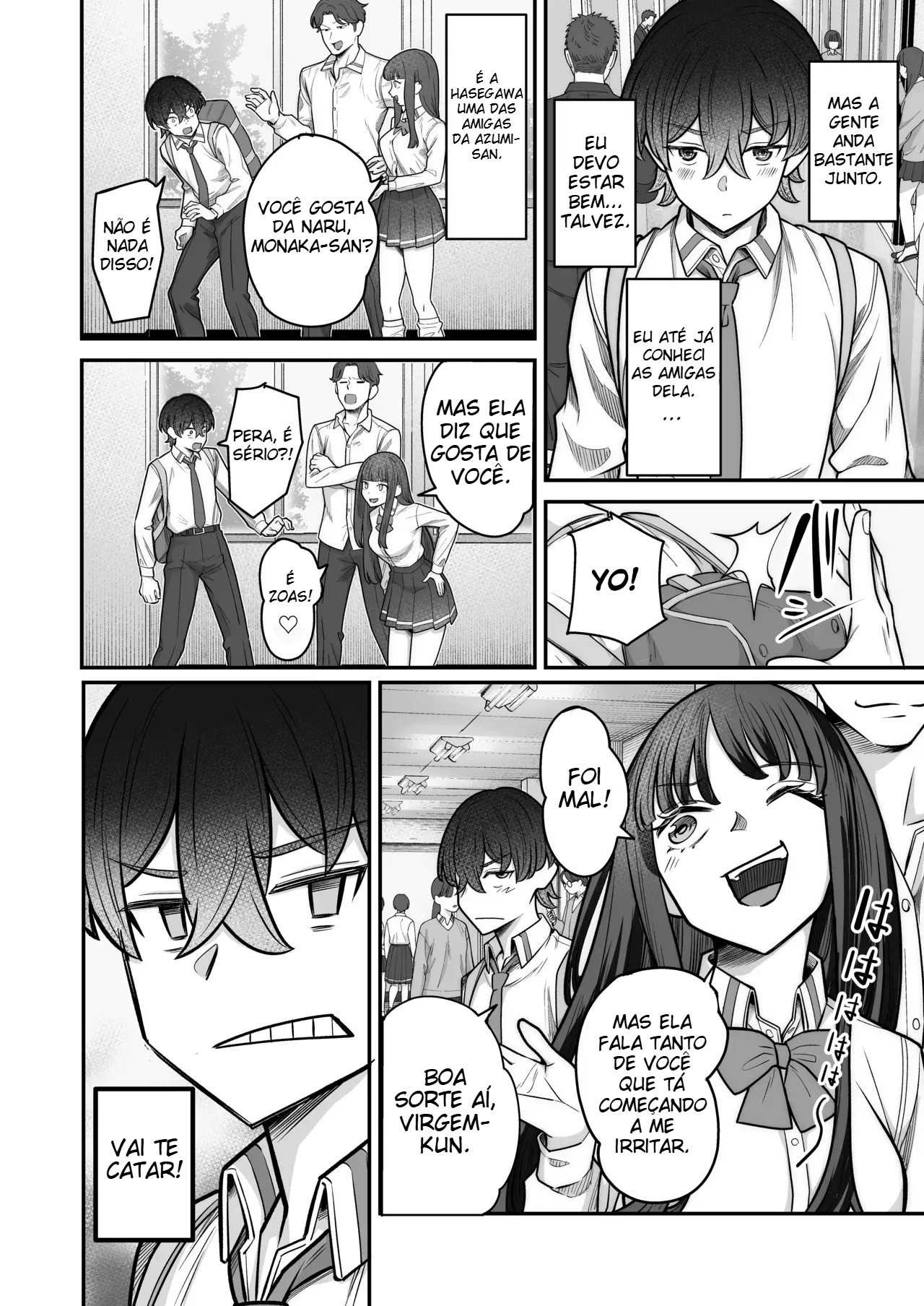 Um Romance Super Doce Com Uma Gyaru Inexpressiva — página 17