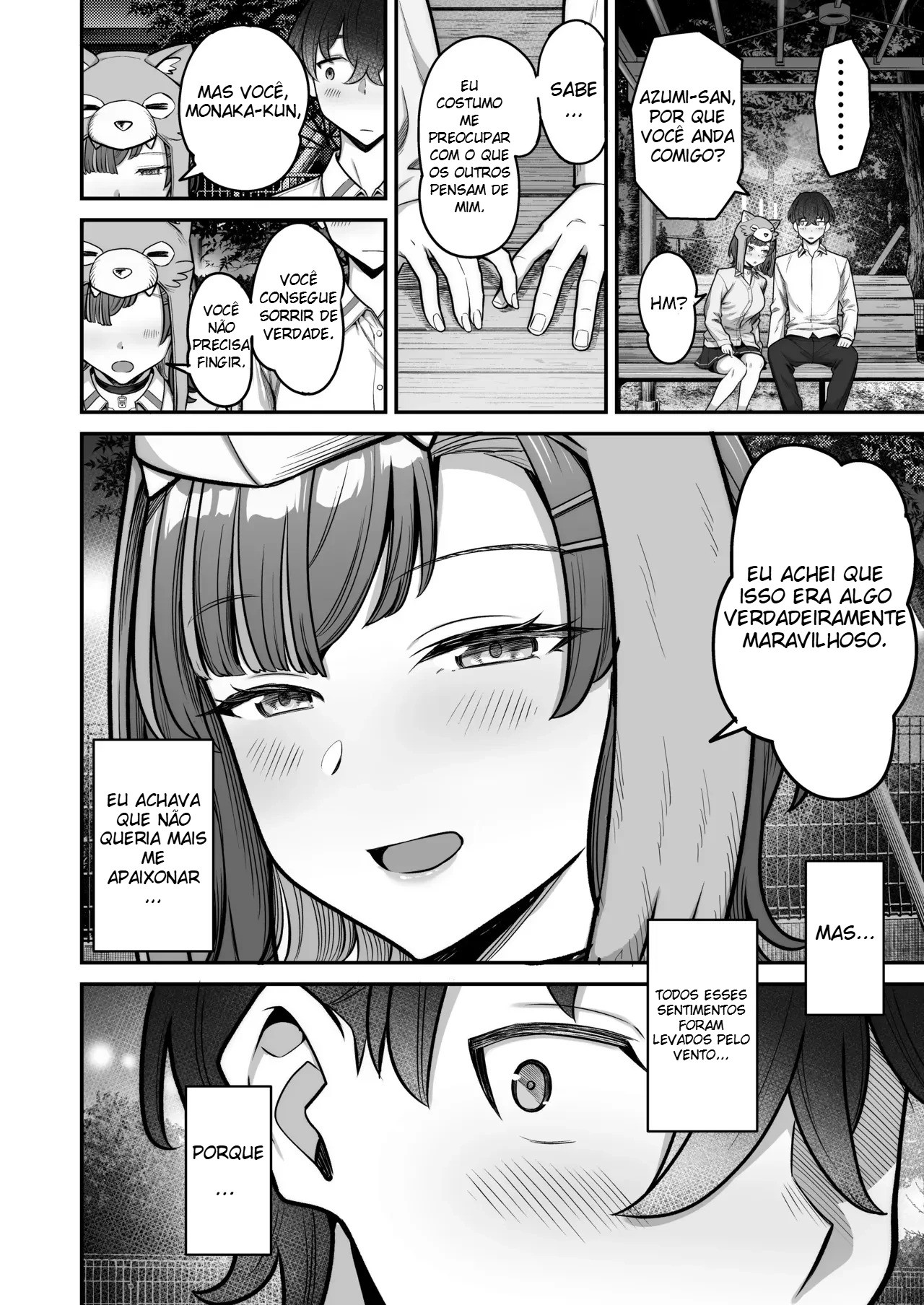 Um Romance Super Doce Com Uma Gyaru Inexpressiva — página 19