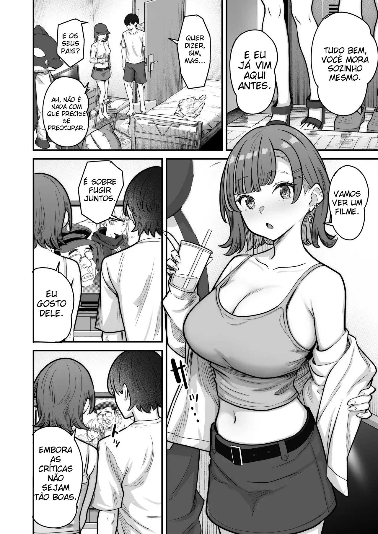 Um Romance Super Doce Com Uma Gyaru Inexpressiva — página 23