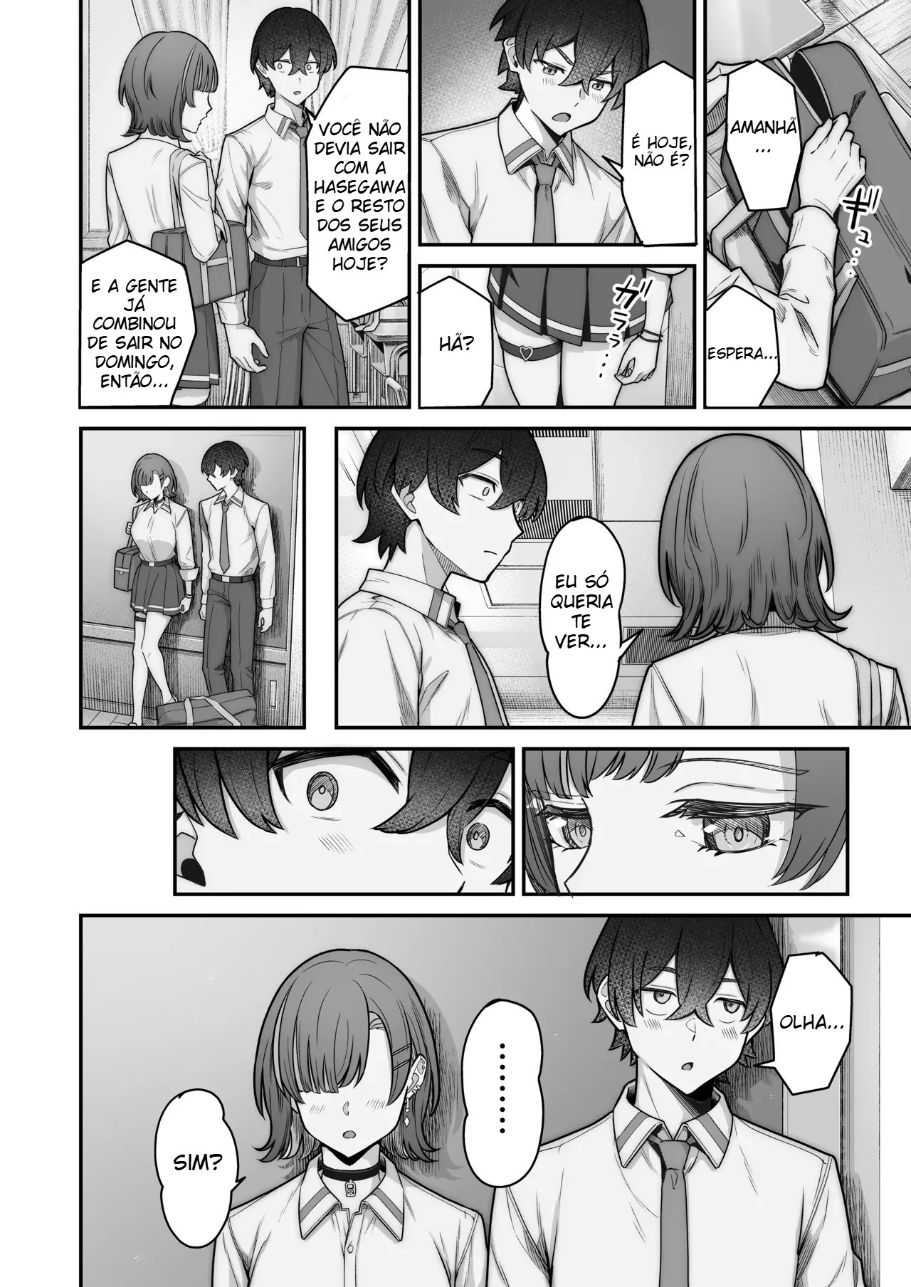 Um Romance Super Doce Com Uma Gyaru Inexpressiva — página 27